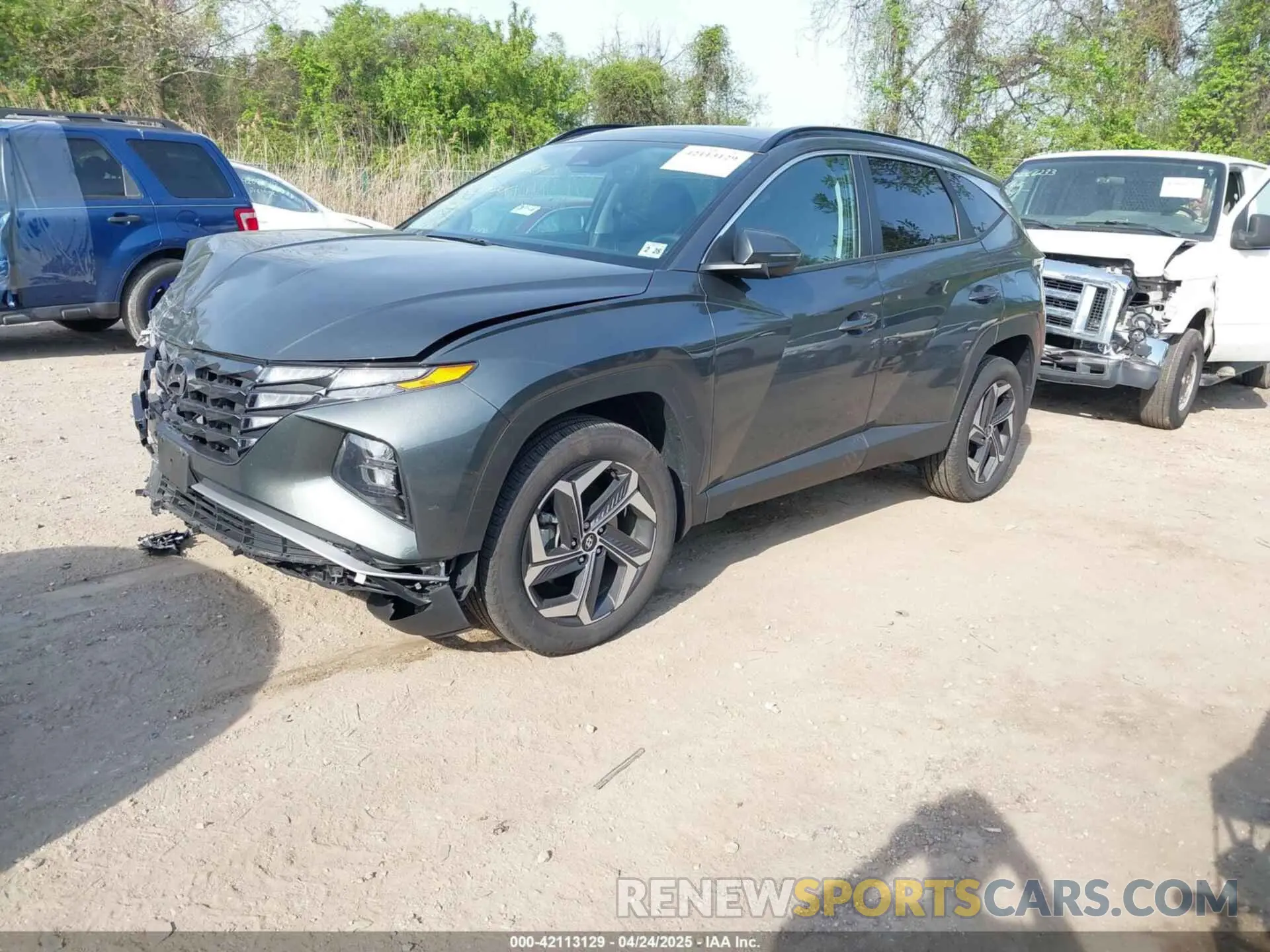 2 Photograph of a damaged car KM8JFCA17PU093934 HYUNDAI TUCSON HYBRID 2023