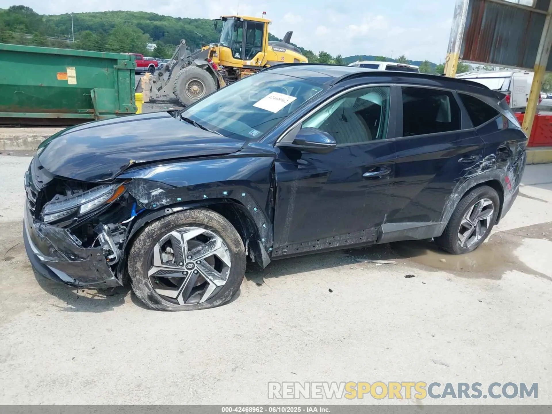 6 Photograph of a damaged car KM8JFCA18PU099211 HYUNDAI TUCSON HYBRID 2023