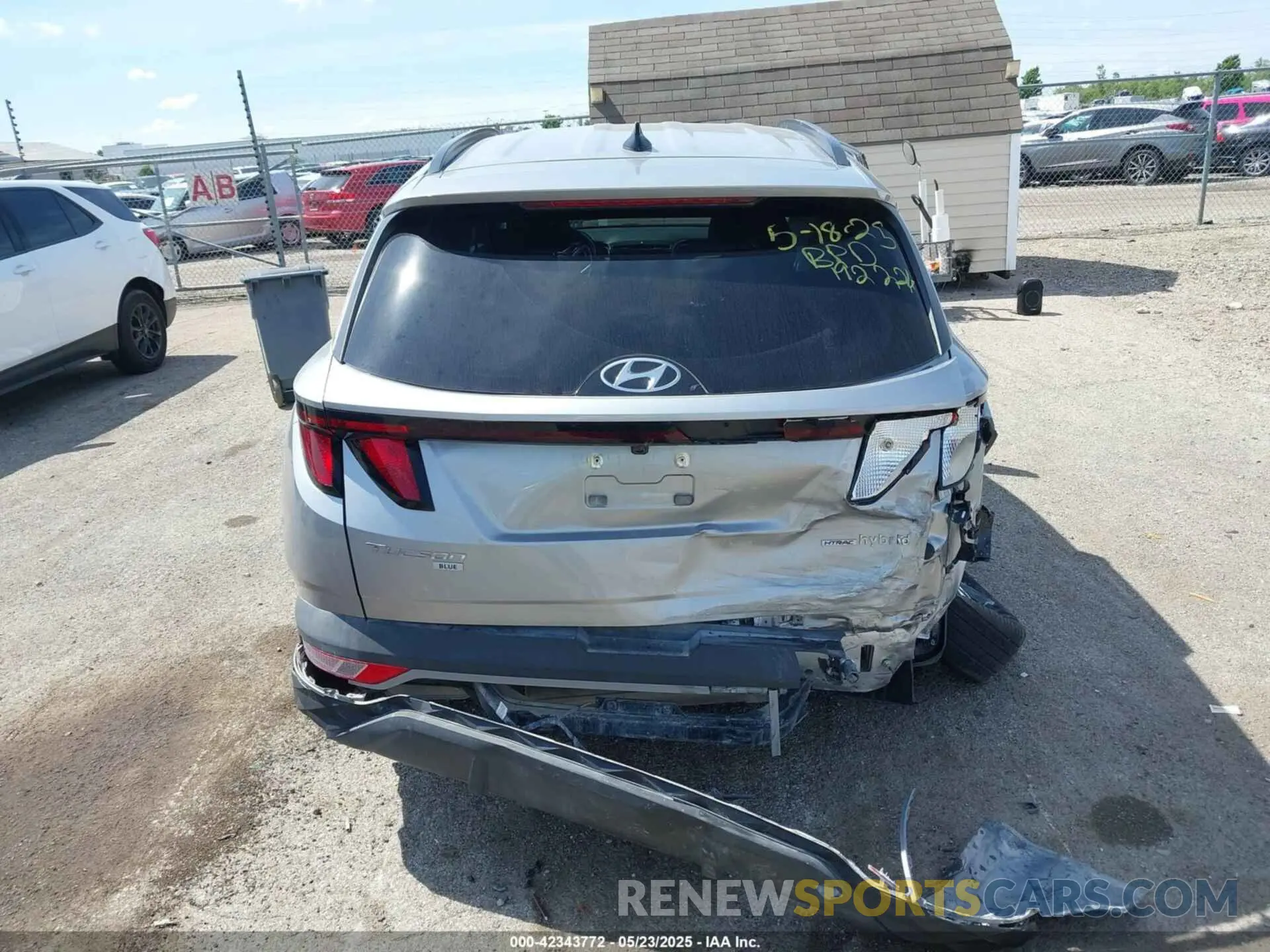 17 Фотография поврежденного автомобиля KM8JBCD11RU192226 HYUNDAI TUCSON HYBRID 2024