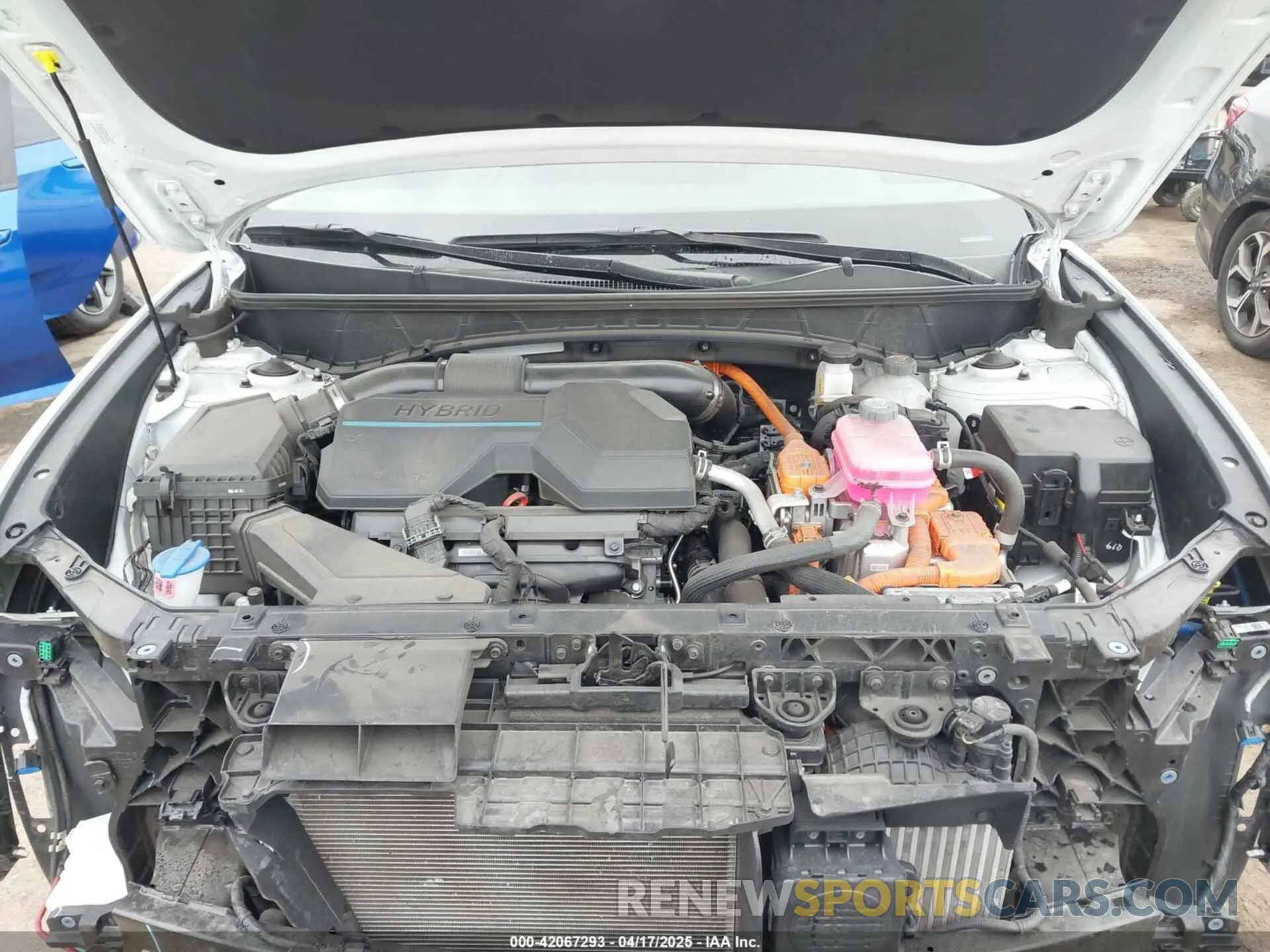 10 Фотография поврежденного автомобиля KM8JBCD11RU205511 HYUNDAI TUCSON HYBRID 2024