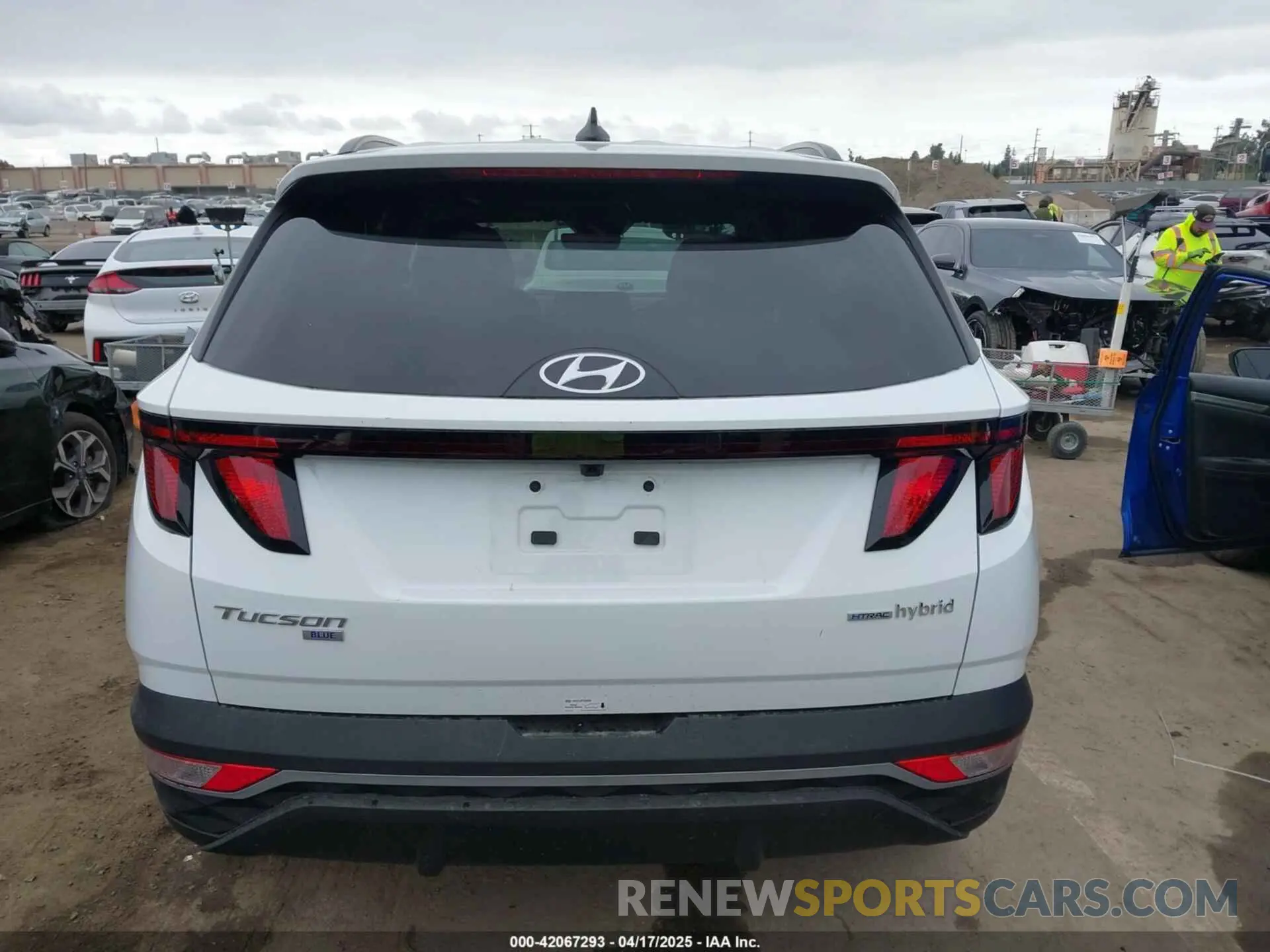 17 Фотография поврежденного автомобиля KM8JBCD11RU205511 HYUNDAI TUCSON HYBRID 2024