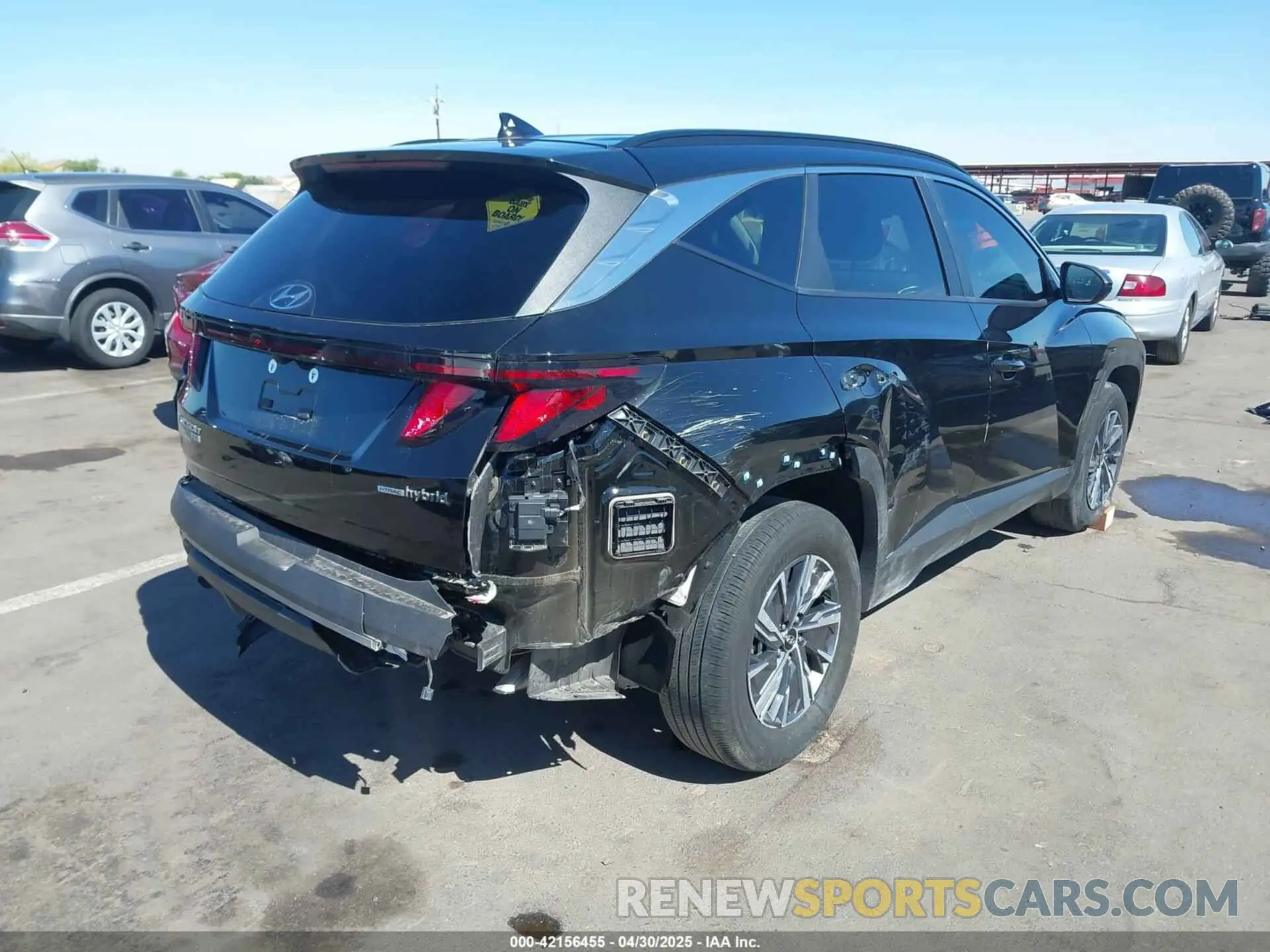 6 Photograph of a damaged car KM8JBCD13RU227574 HYUNDAI TUCSON HYBRID 2024