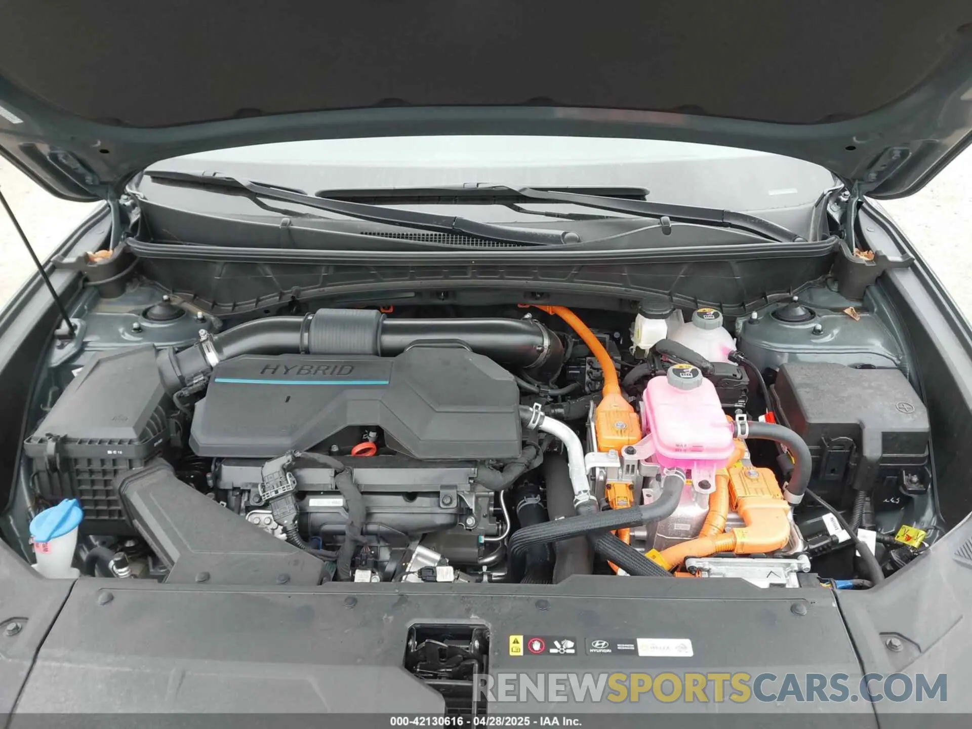 10 Photograph of a damaged car KM8JBCD14RU209620 HYUNDAI TUCSON HYBRID 2024