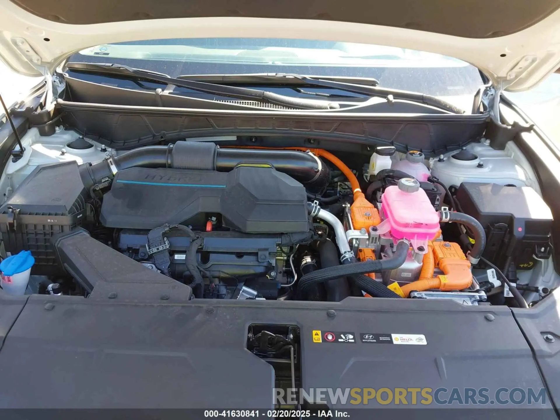 10 Photograph of a damaged car KM8JBCD14RU218673 HYUNDAI TUCSON HYBRID 2024