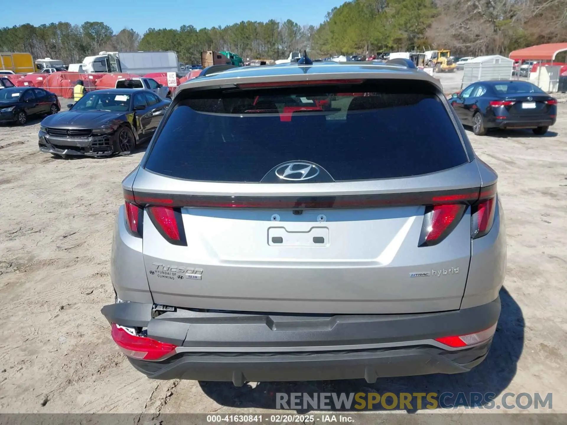 16 Photograph of a damaged car KM8JBCD14RU218673 HYUNDAI TUCSON HYBRID 2024