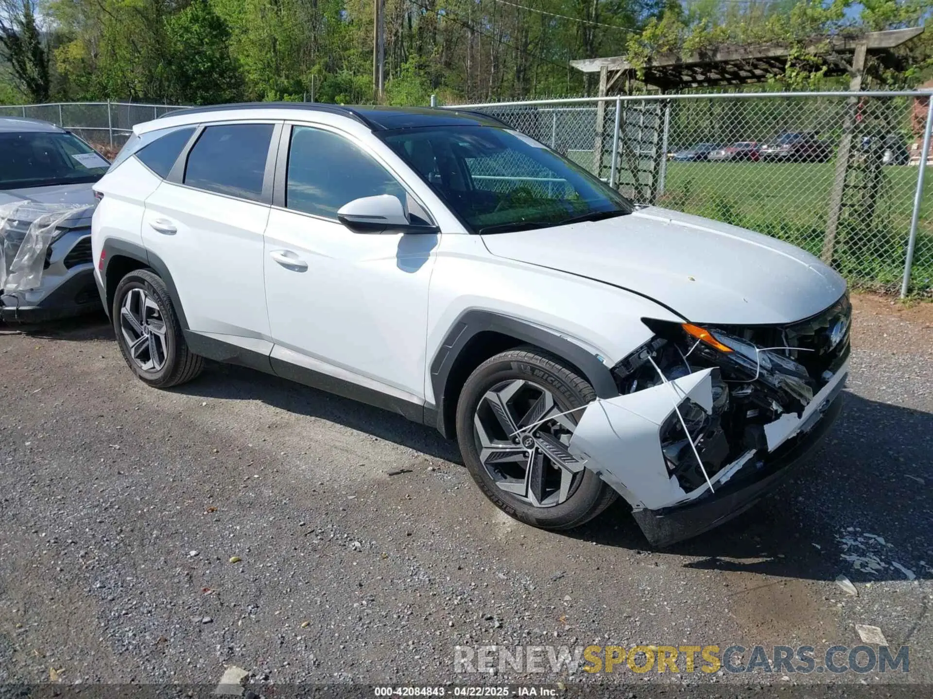 1 Photograph of a damaged car KM8JCCD11RU163872 HYUNDAI TUCSON HYBRID 2024