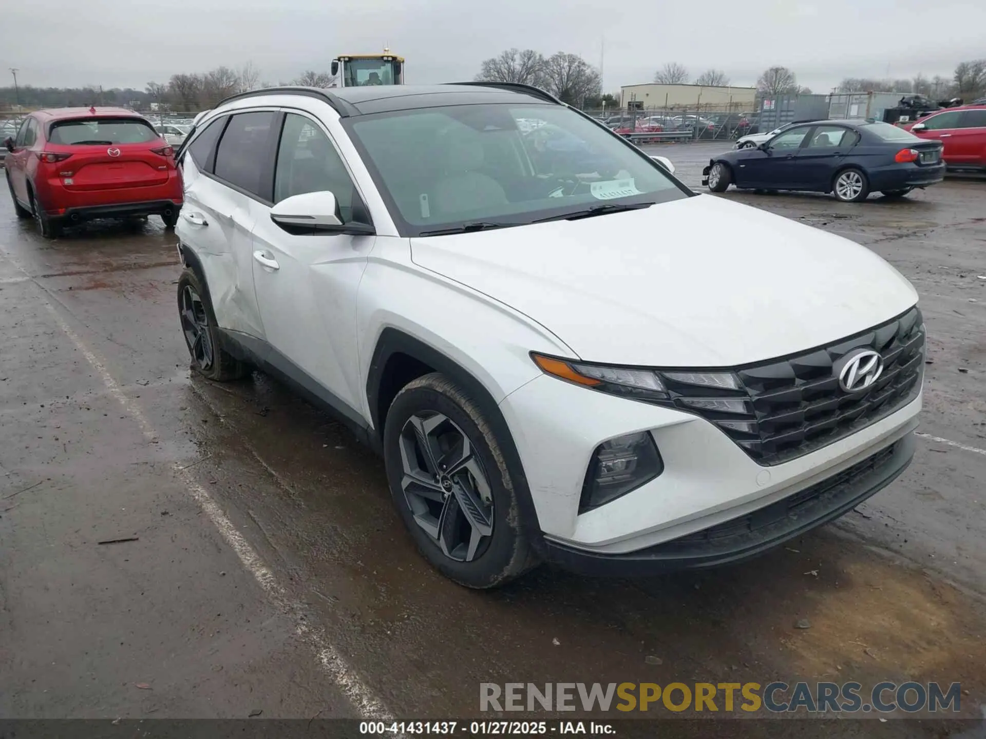 1 Photograph of a damaged car KM8JCCD15RU193408 HYUNDAI TUCSON HYBRID 2024