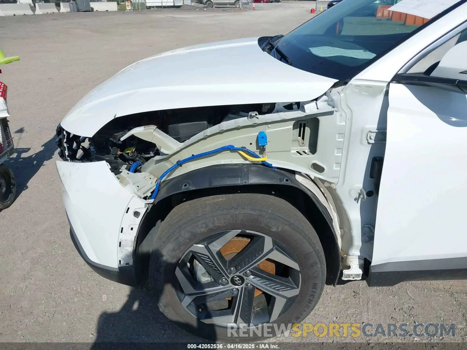6 Photograph of a damaged car KM8JCCD15RU236161 HYUNDAI TUCSON HYBRID 2024