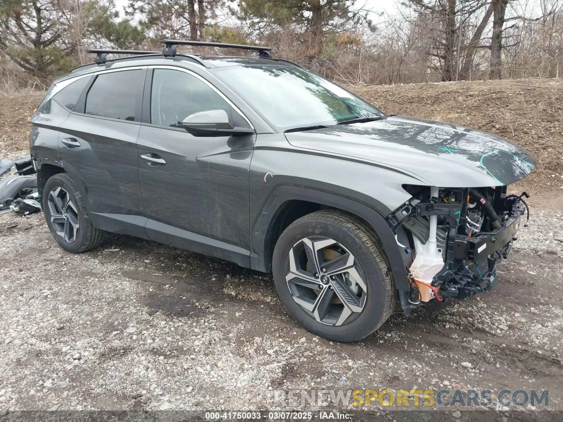 1 Photograph of a damaged car KM8JCCD17RU206563 HYUNDAI TUCSON HYBRID 2024