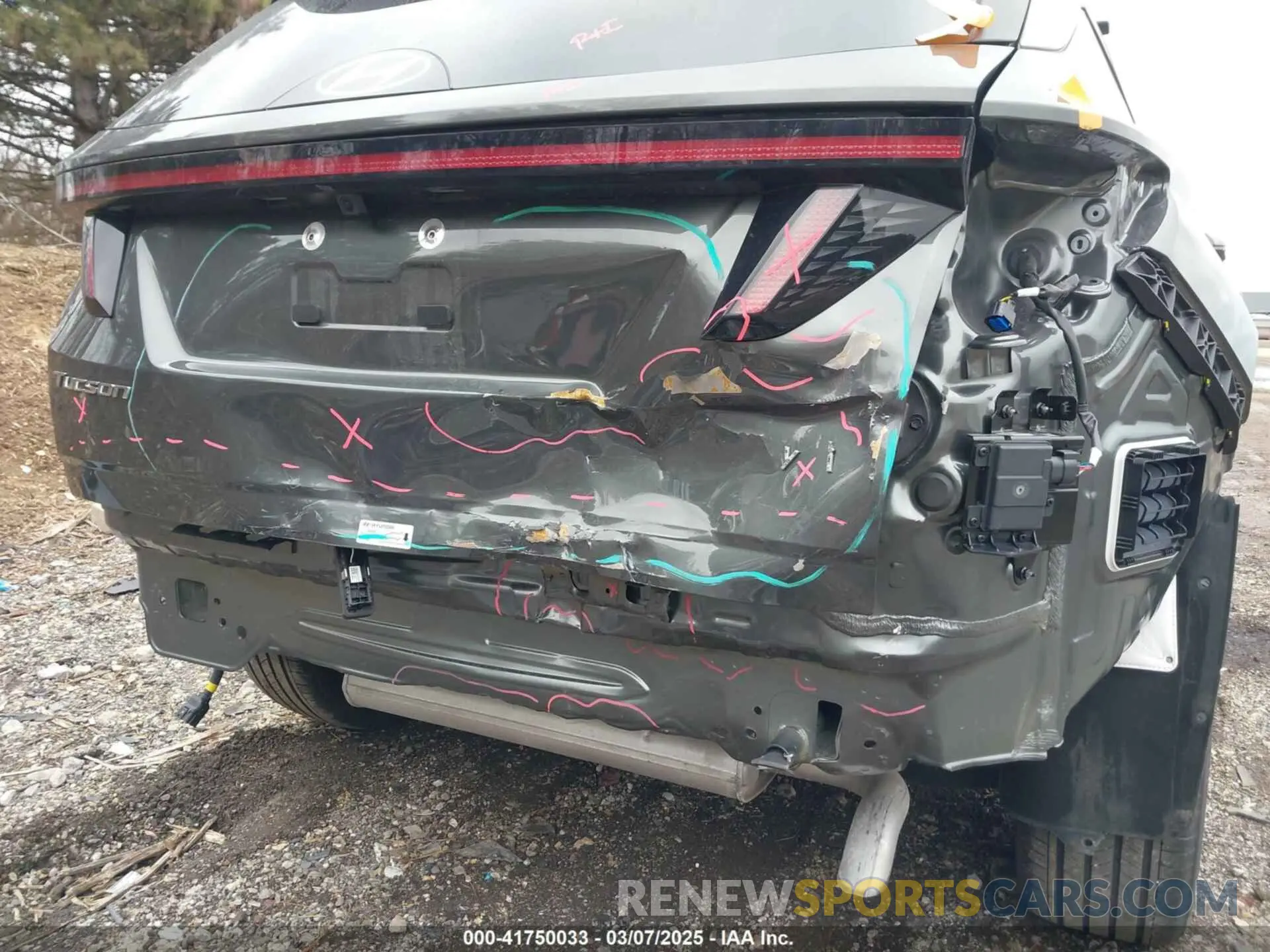 6 Photograph of a damaged car KM8JCCD17RU206563 HYUNDAI TUCSON HYBRID 2024