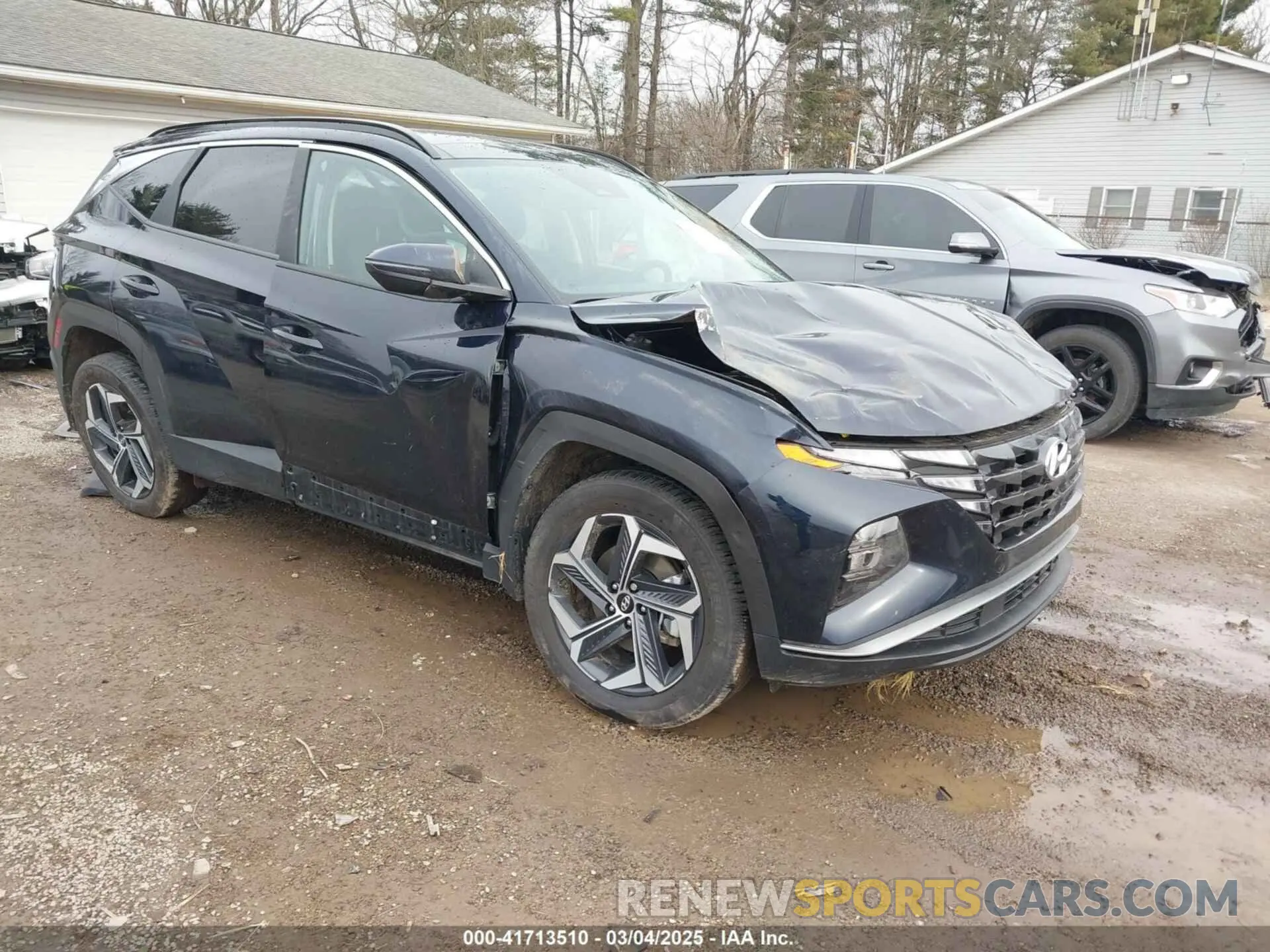 1 Фотография поврежденного автомобиля KM8JCCD1XRU219548 HYUNDAI TUCSON HYBRID 2024
