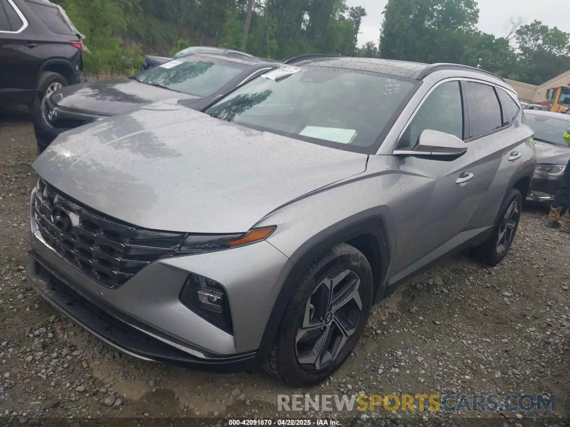 2 Photograph of a damaged car KM8JECD10RU226731 HYUNDAI TUCSON HYBRID 2024