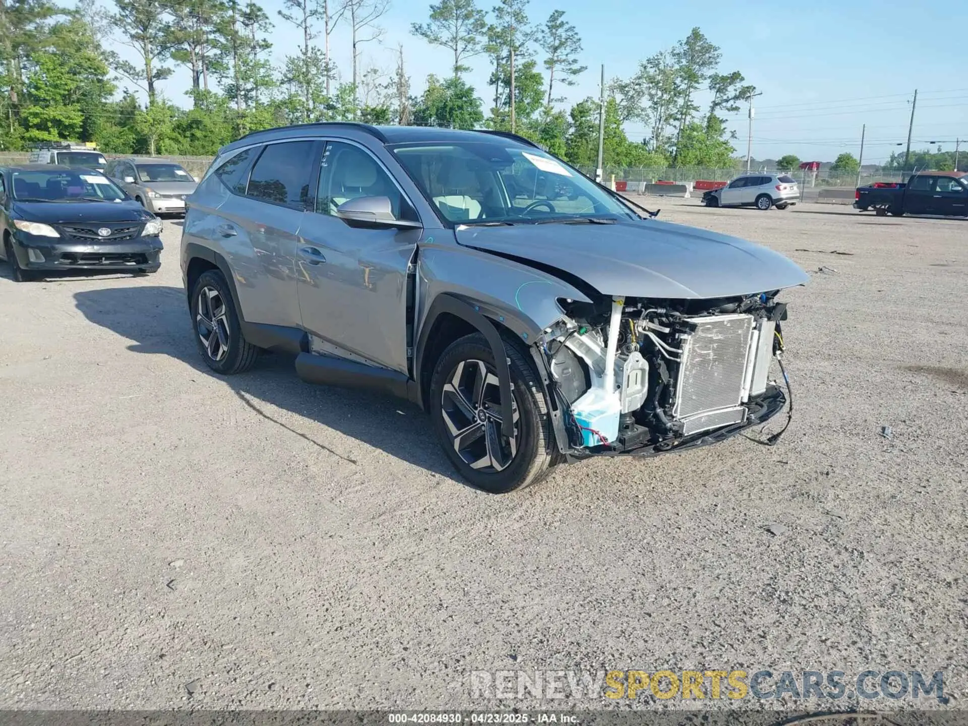 1 Фотография поврежденного автомобиля KM8JECD15RU170382 HYUNDAI TUCSON HYBRID 2024