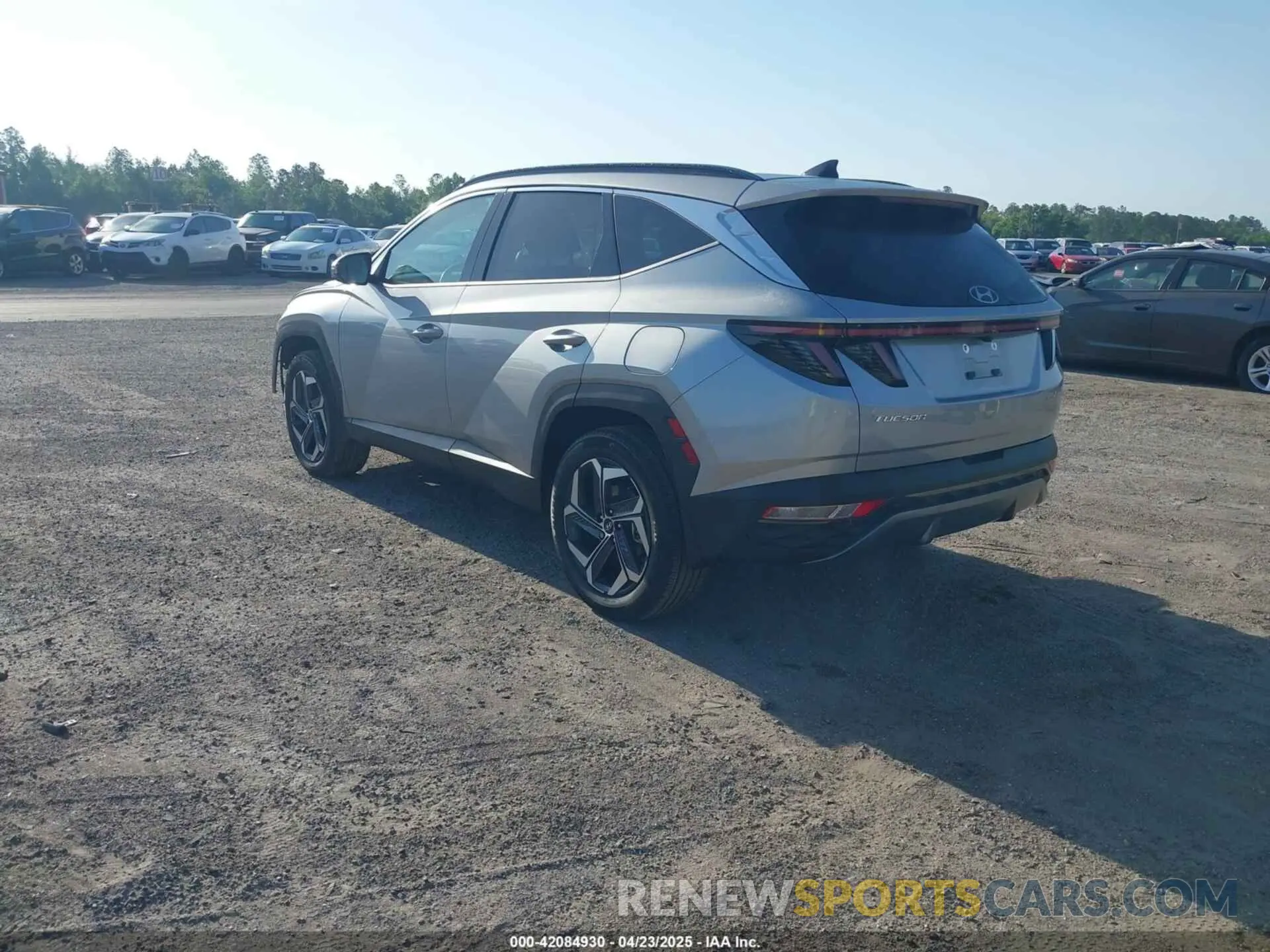3 Фотография поврежденного автомобиля KM8JECD15RU170382 HYUNDAI TUCSON HYBRID 2024