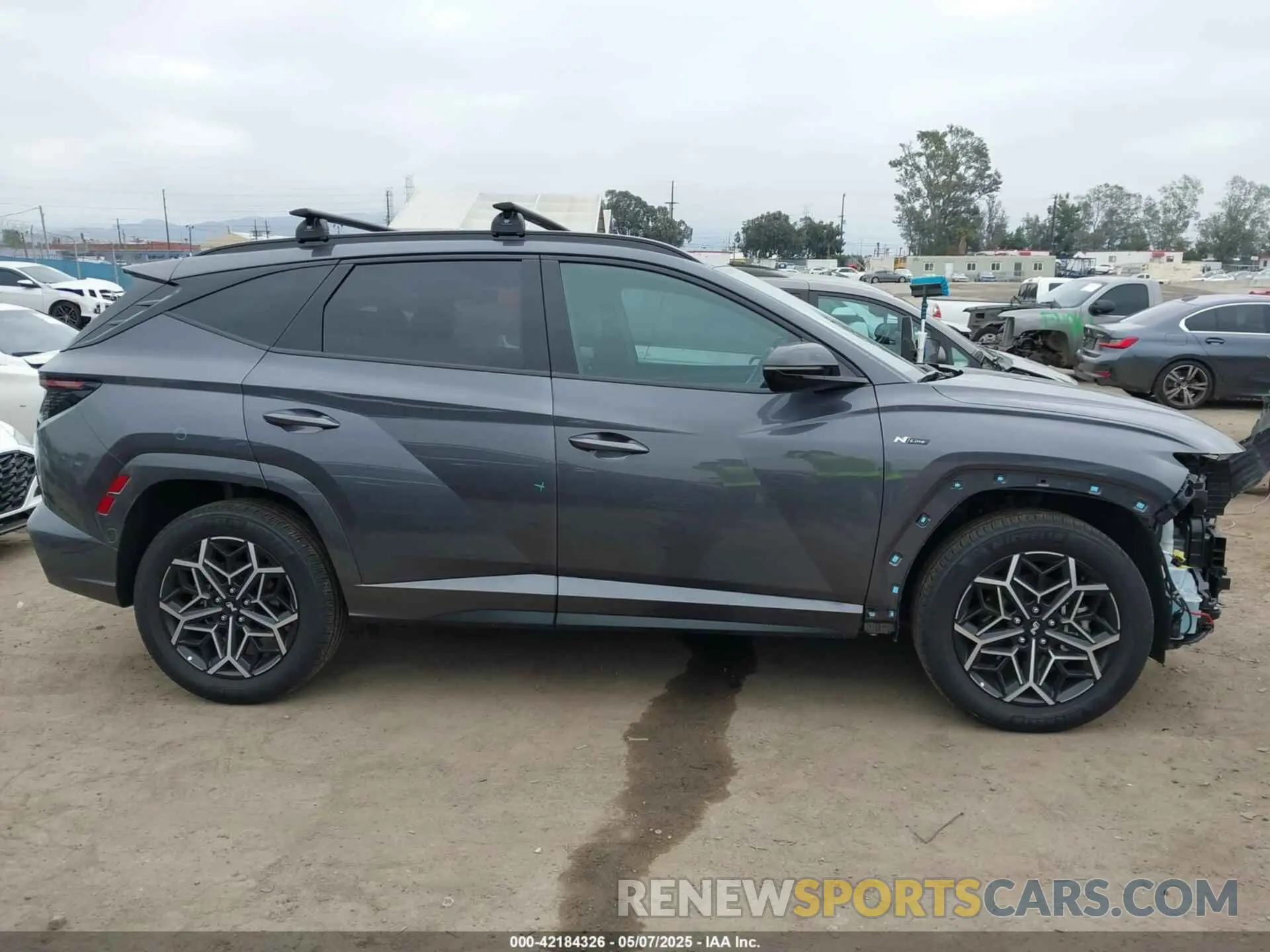 14 Фотография поврежденного автомобиля KM8JFCD10RU145581 HYUNDAI TUCSON HYBRID 2024