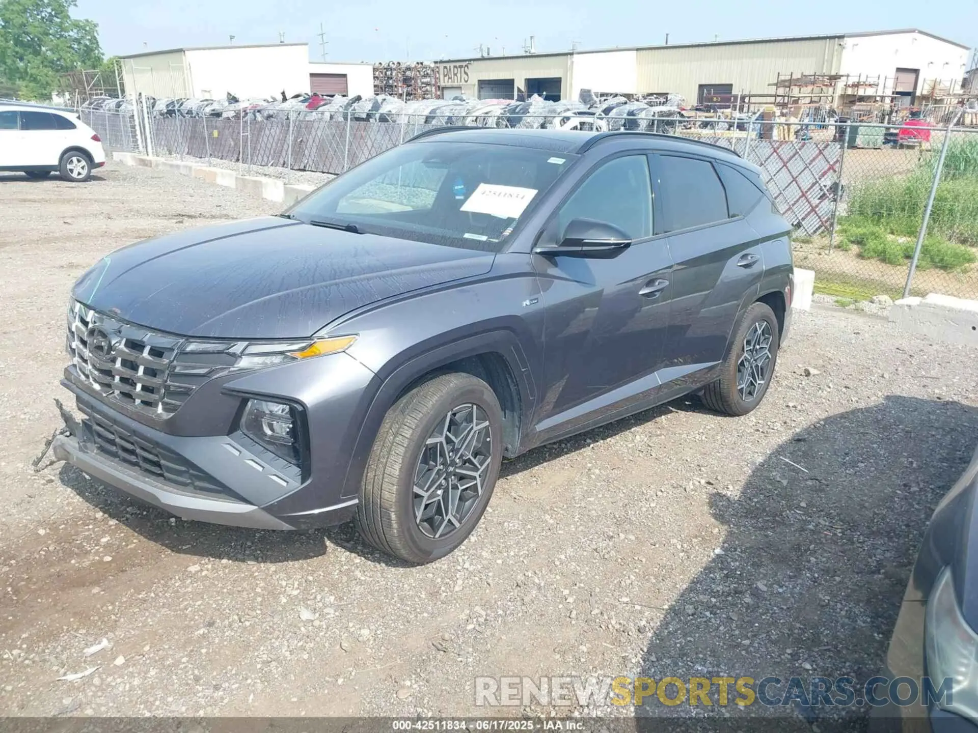 2 Photograph of a damaged car KM8JFCD19RU156109 HYUNDAI TUCSON HYBRID 2024