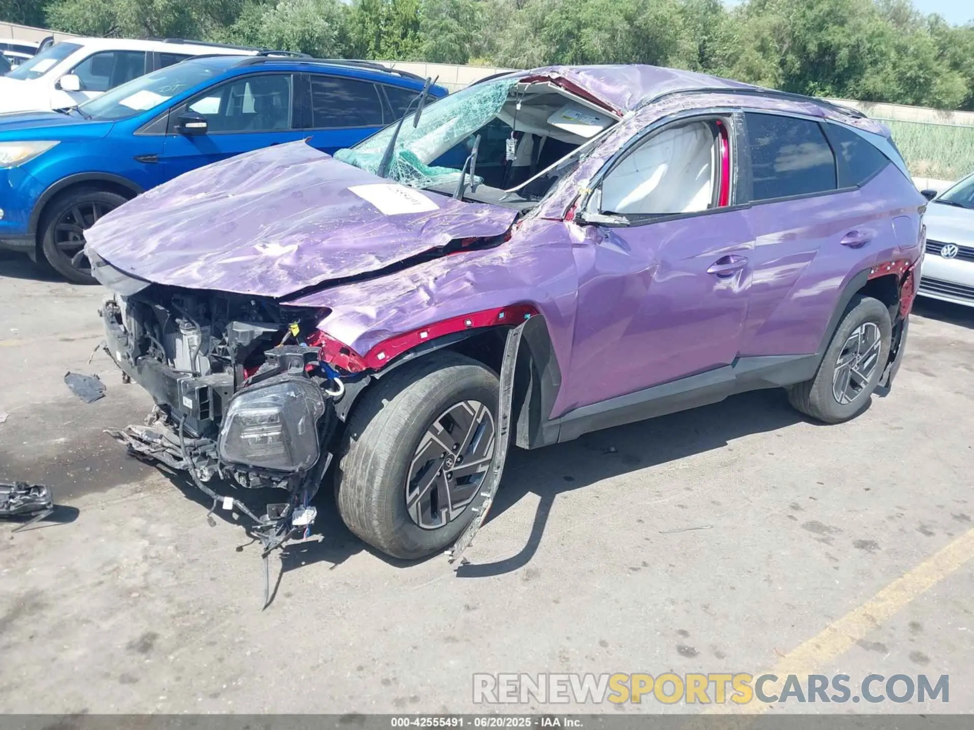 2 Фотография поврежденного автомобиля KM8JBDD16SU273699 HYUNDAI TUCSON HYBRID 2025