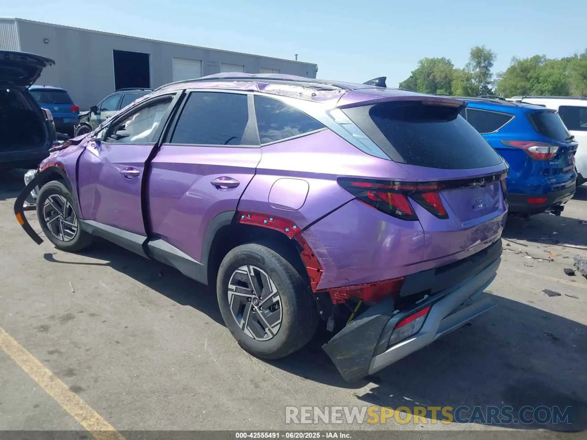 3 Фотография поврежденного автомобиля KM8JBDD16SU273699 HYUNDAI TUCSON HYBRID 2025