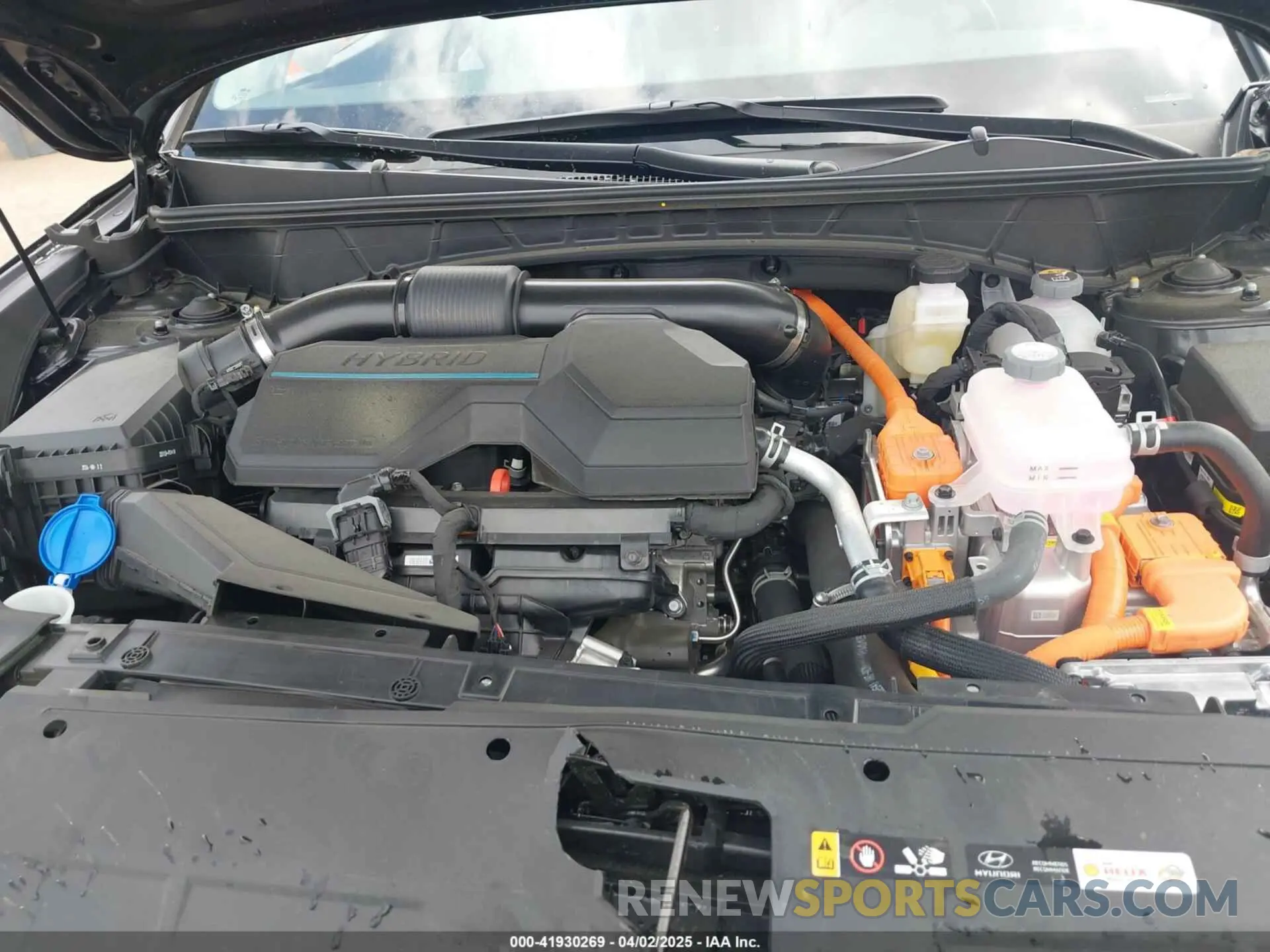 10 Photograph of a damaged car KM8JCDD16SU263123 HYUNDAI TUCSON HYBRID 2025