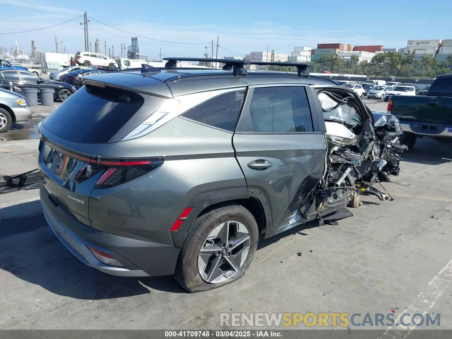 4 Photograph of a damaged car KM8JCDD18SU280506 HYUNDAI TUCSON HYBRID 2025