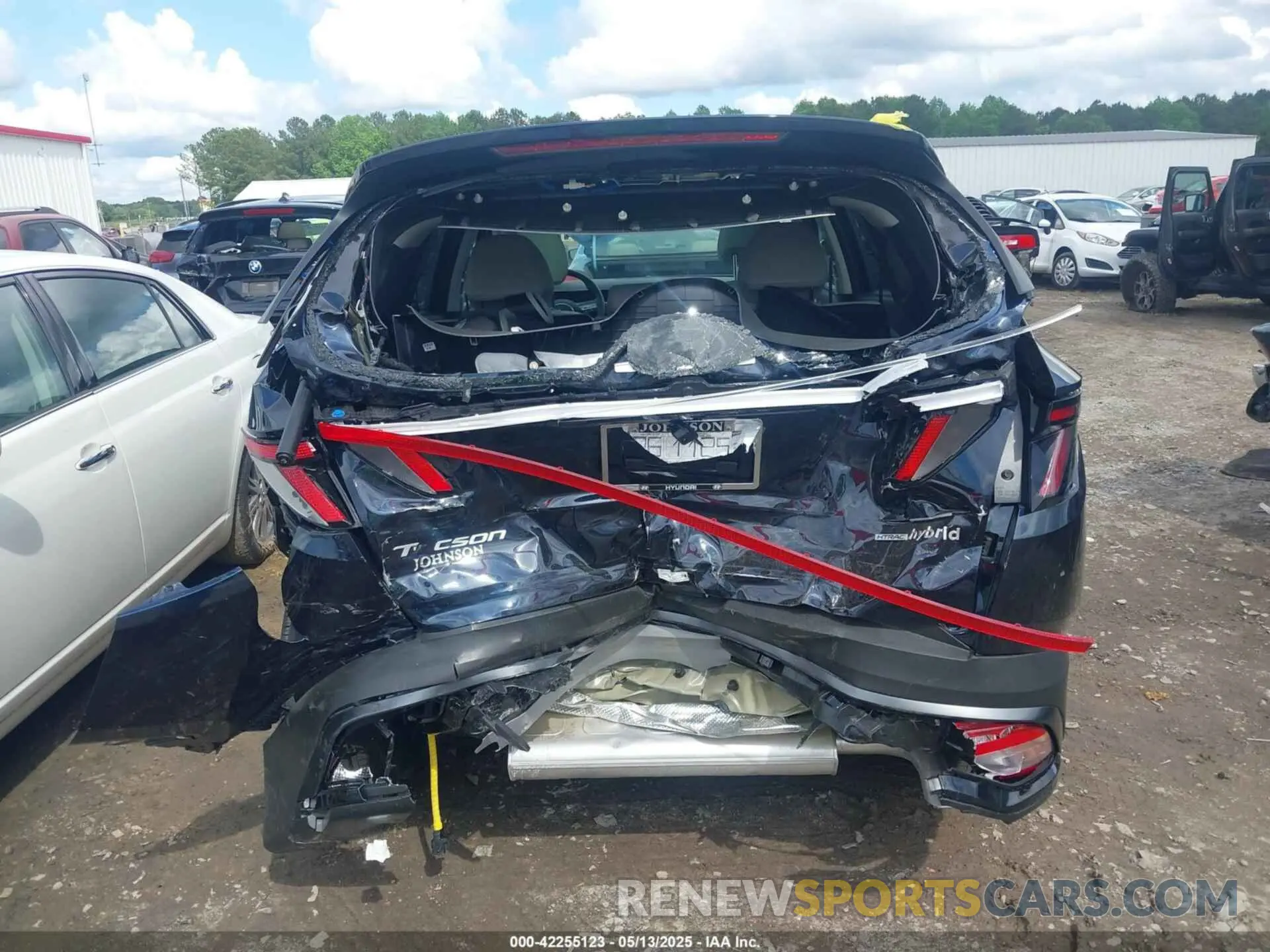 16 Photograph of a damaged car KM8JCDD1XSU323680 HYUNDAI TUCSON HYBRID 2025