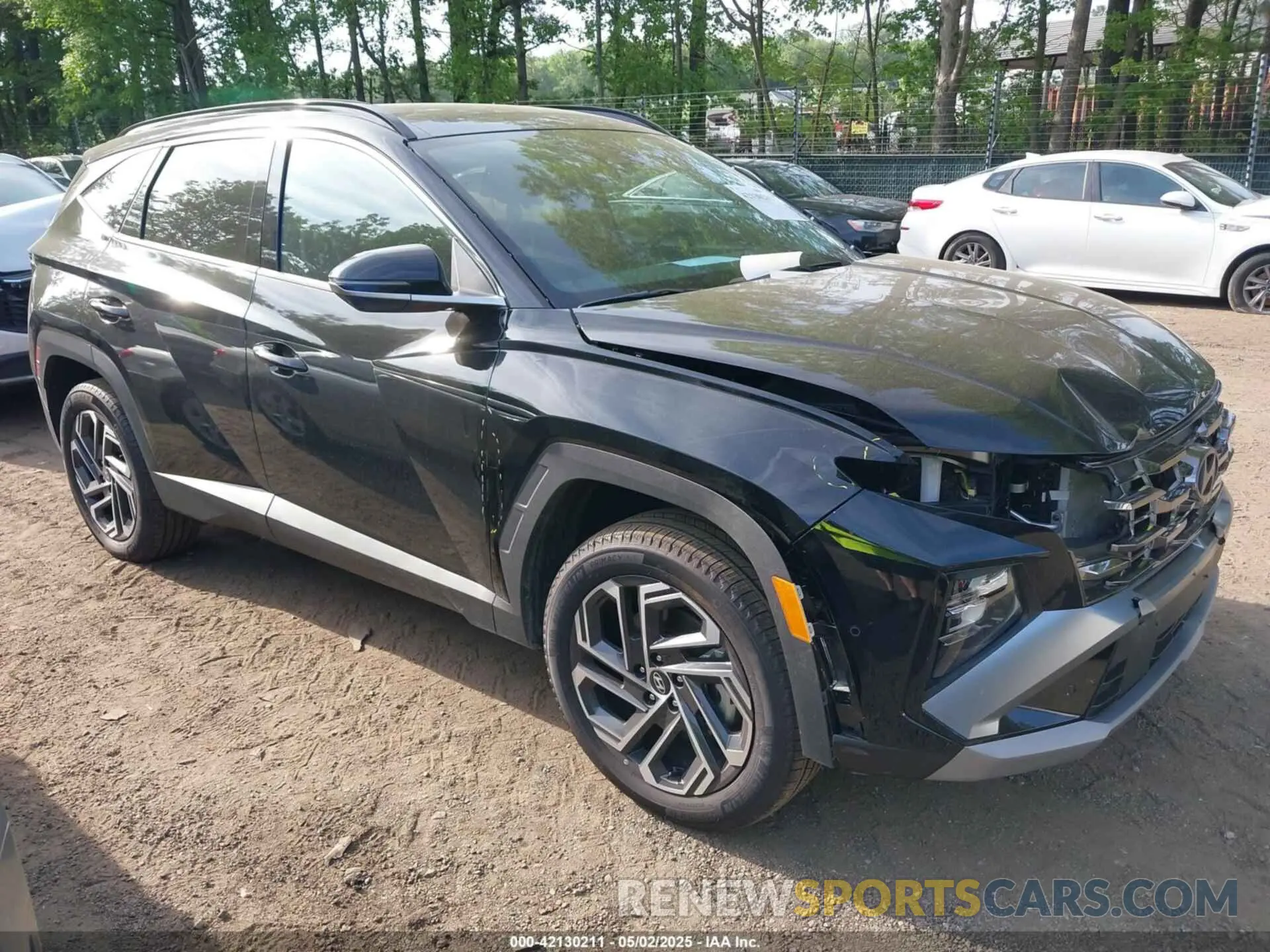 1 Photograph of a damaged car KM8JEDD10SU252967 HYUNDAI TUCSON HYBRID 2025
