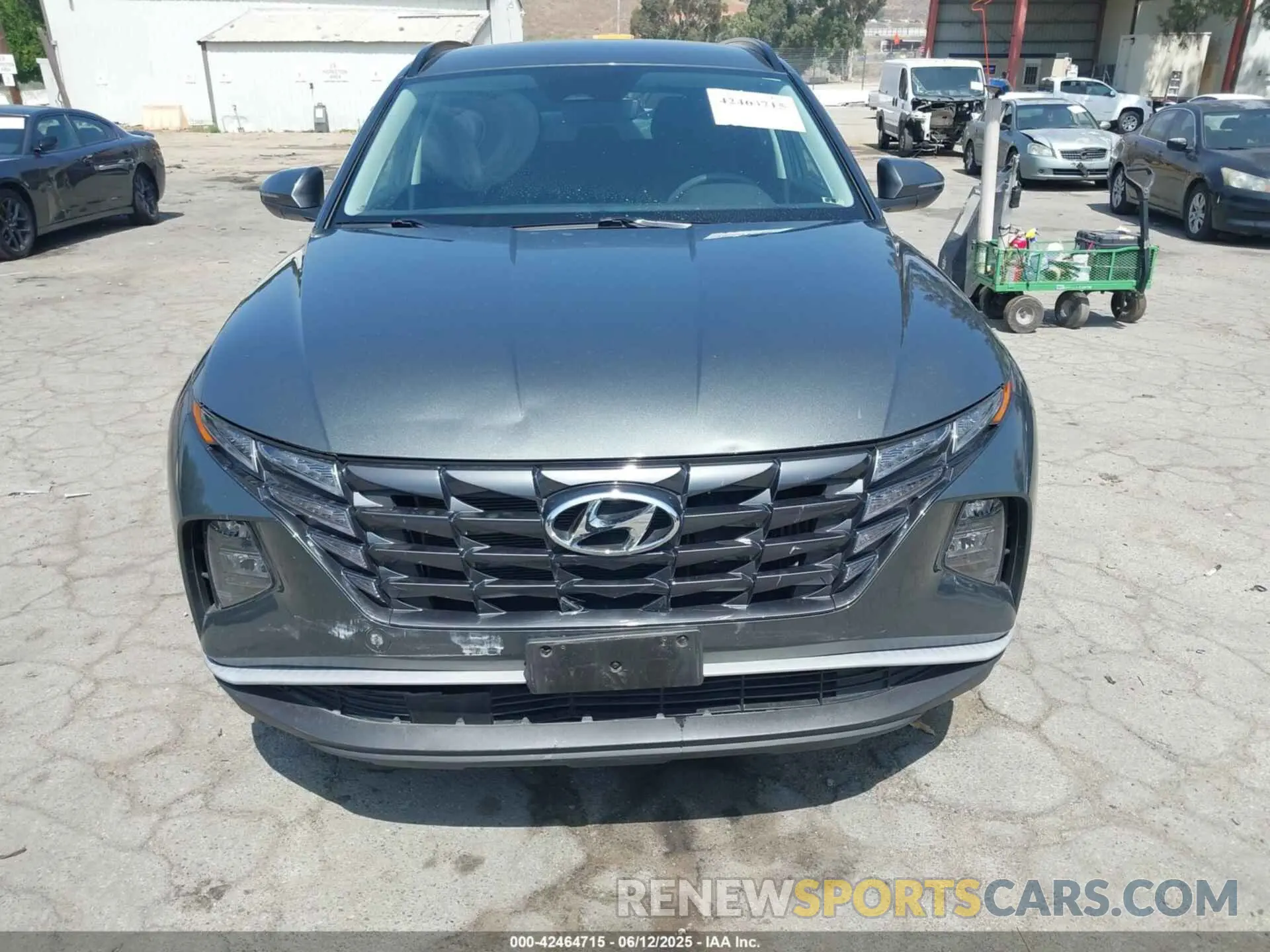 12 Photograph of a damaged car KM8JBDA26NU035823 HYUNDAI TUCSON PLUG-IN HYBRID 2022