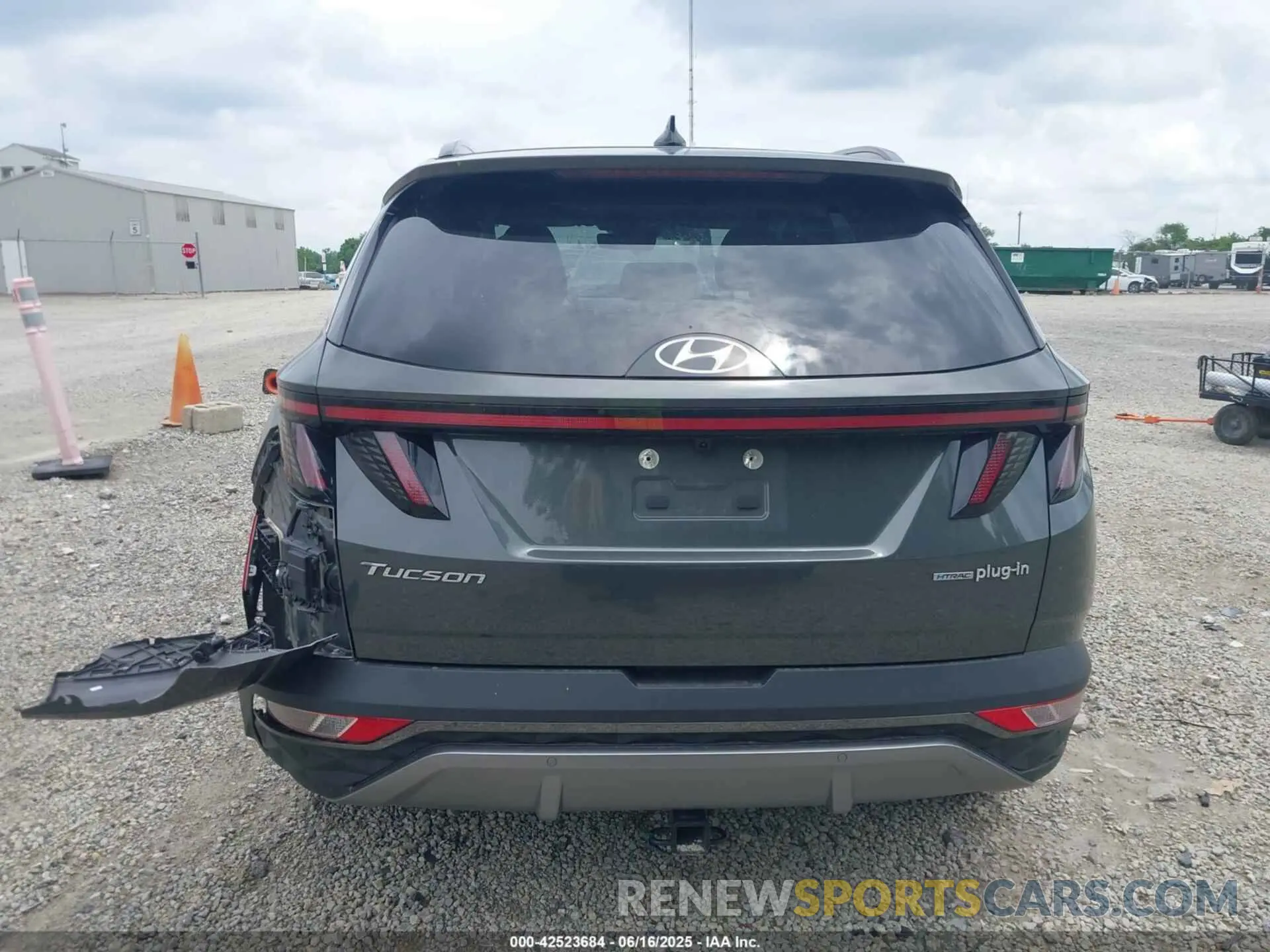 17 Фотография поврежденного автомобиля KM8JFDA25NU036630 HYUNDAI TUCSON PLUG-IN HYBRID 2022