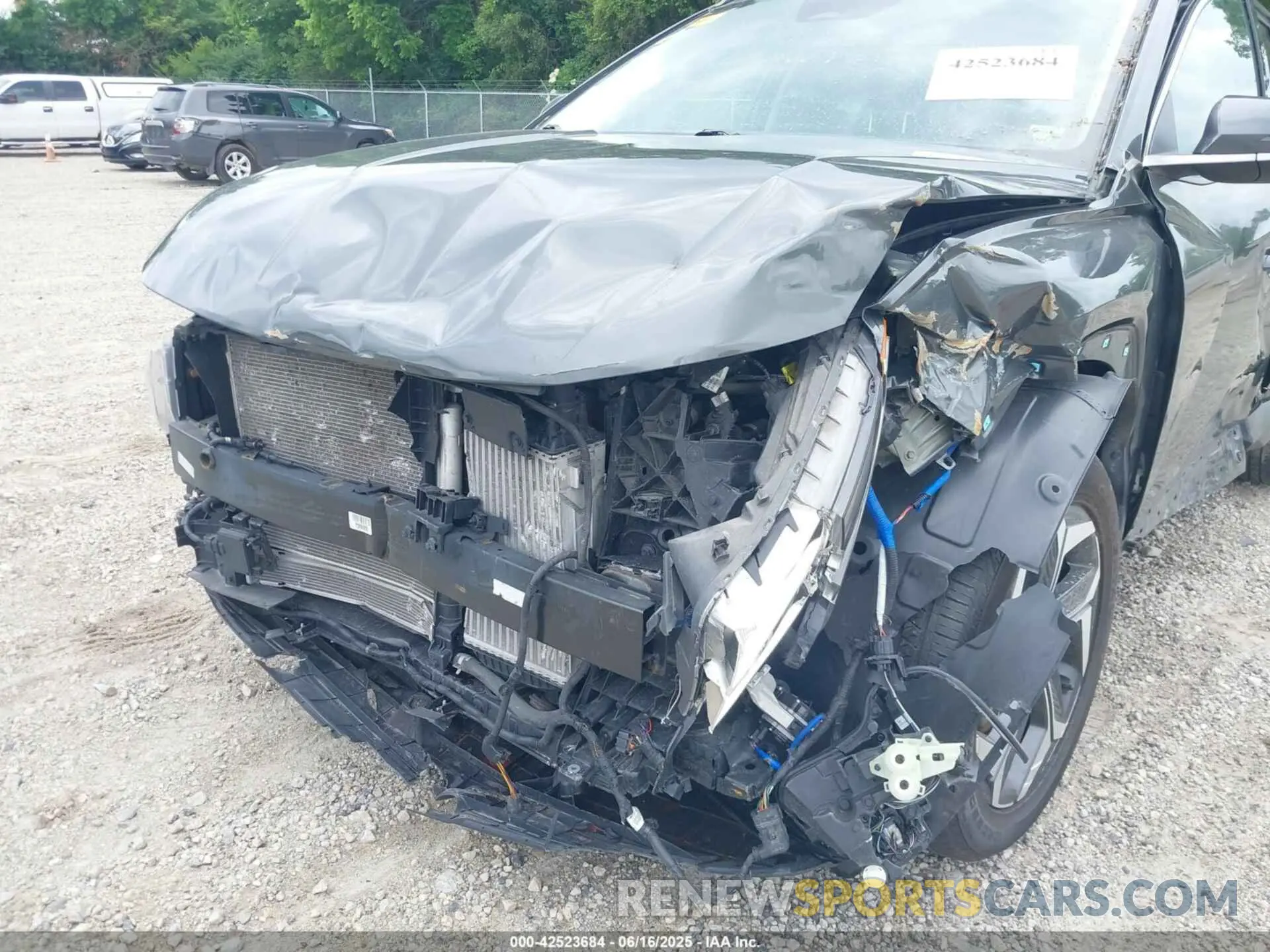 6 Фотография поврежденного автомобиля KM8JFDA25NU036630 HYUNDAI TUCSON PLUG-IN HYBRID 2022