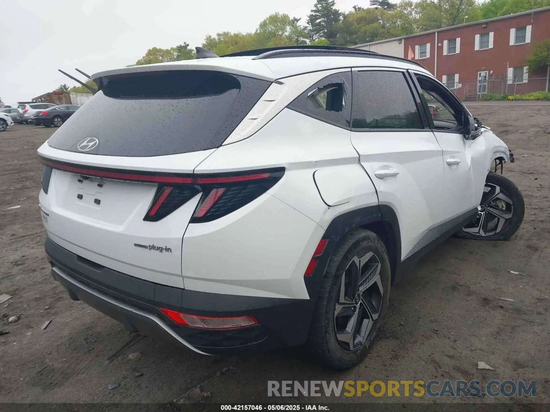 4 Фотография поврежденного автомобиля KM8JFDA29NU054211 HYUNDAI TUCSON PLUG-IN HYBRID 2022