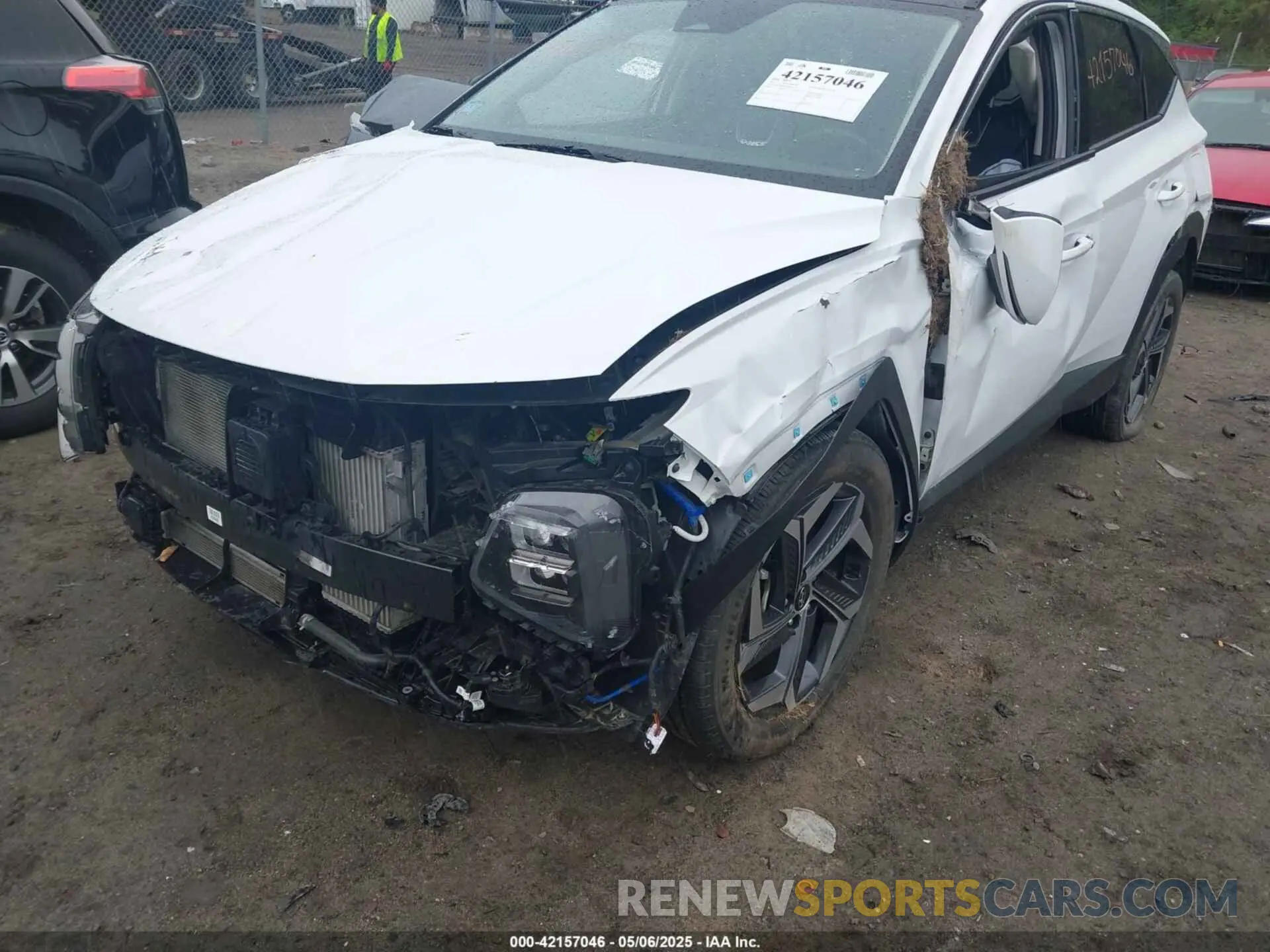 6 Фотография поврежденного автомобиля KM8JFDA29NU054211 HYUNDAI TUCSON PLUG-IN HYBRID 2022