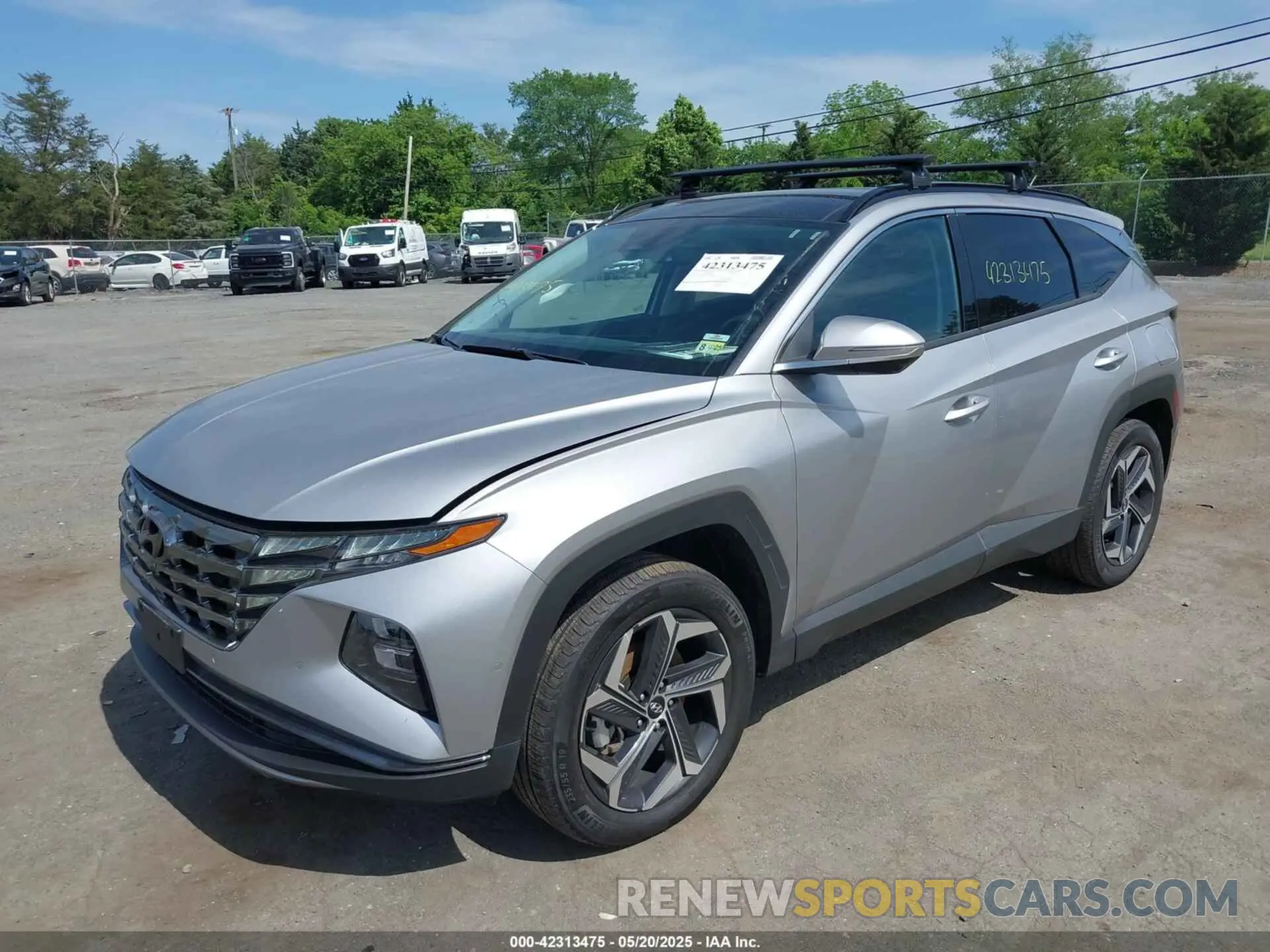 2 Фотография поврежденного автомобиля KM8JFDA23PU135689 HYUNDAI TUCSON PLUG-IN HYBRID 2023