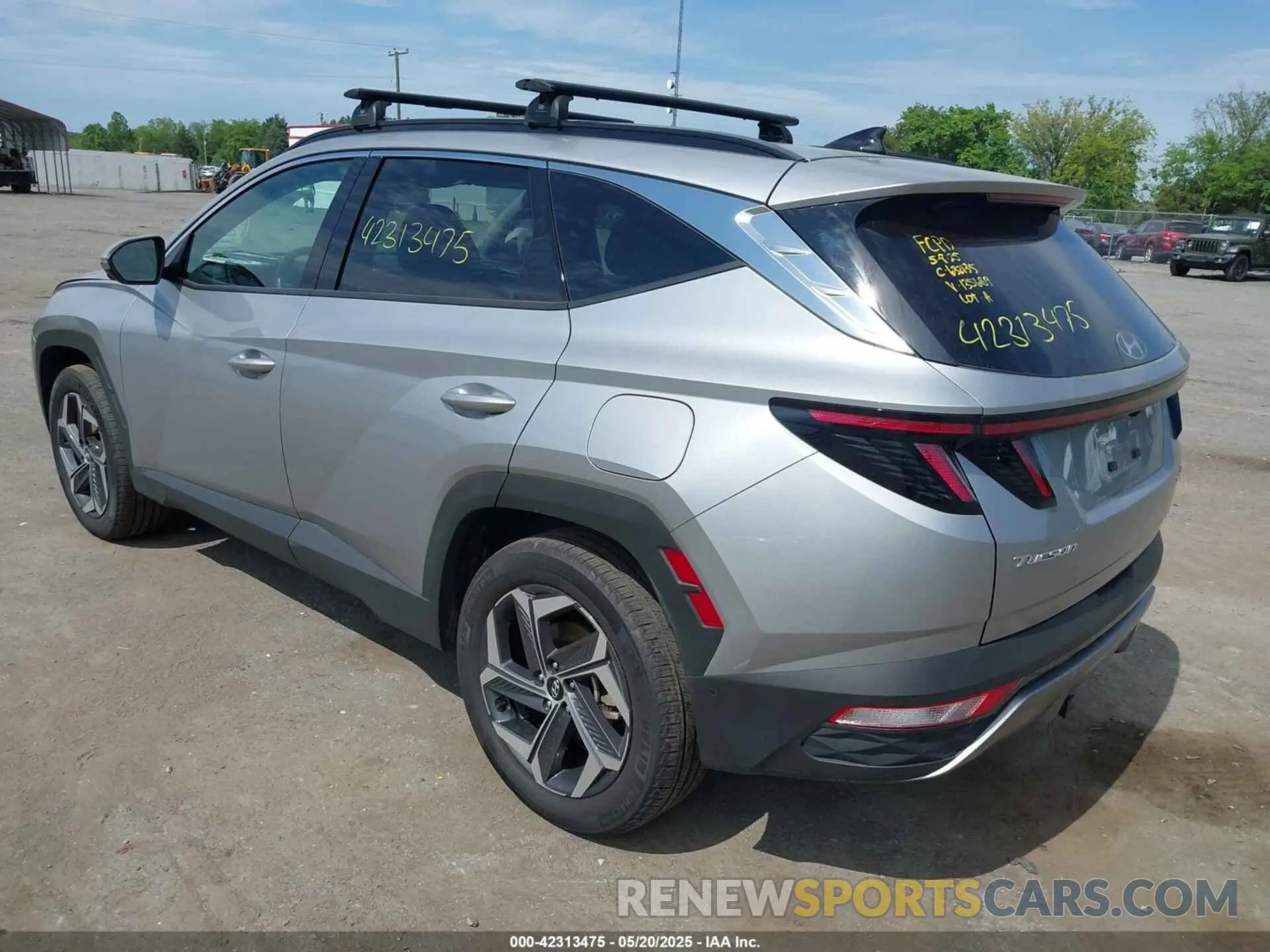 3 Фотография поврежденного автомобиля KM8JFDA23PU135689 HYUNDAI TUCSON PLUG-IN HYBRID 2023