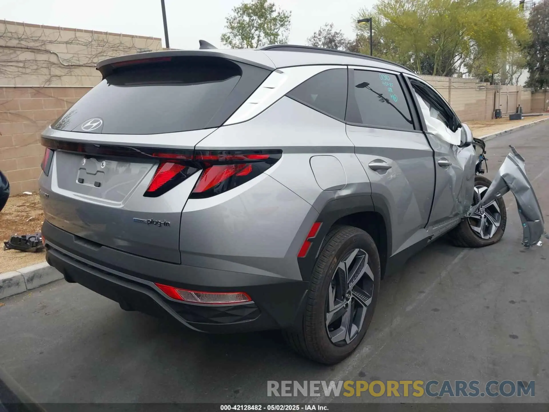 4 Фотография поврежденного автомобиля KM8JBDD2XRU147607 HYUNDAI TUCSON PLUG-IN HYBRID 2024