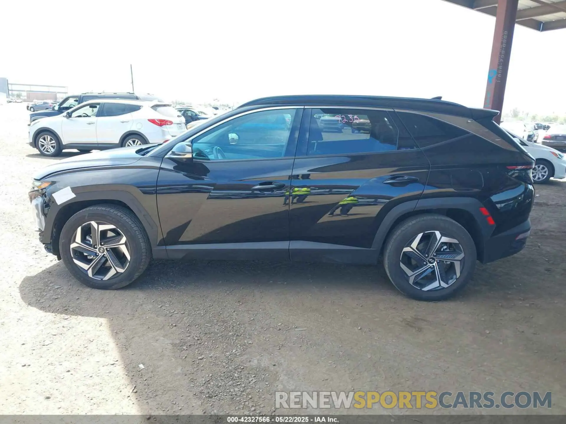 14 Photograph of a damaged car KM8JFDD20RU157938 HYUNDAI TUCSON PLUG-IN HYBRID 2024