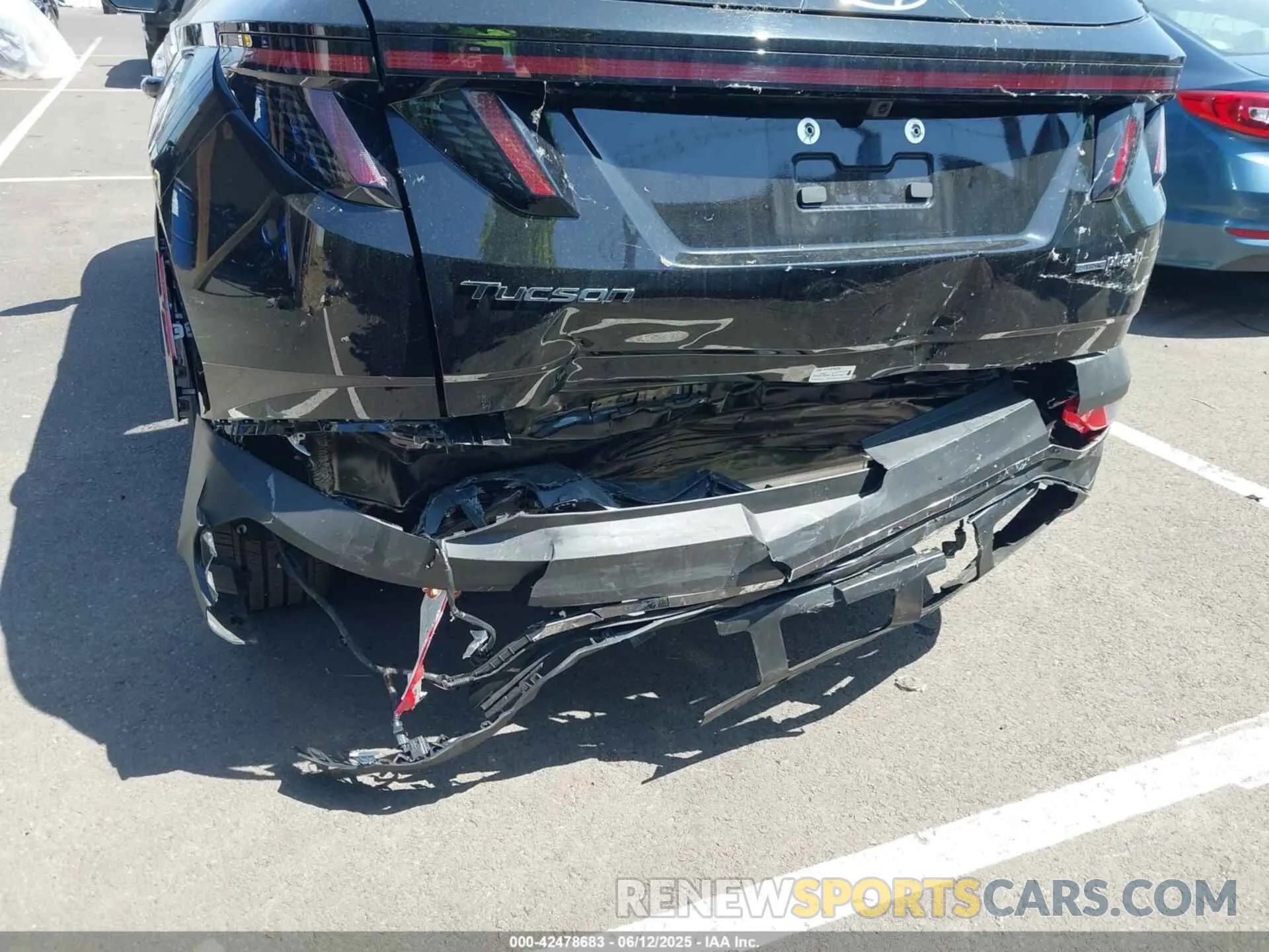 6 Photograph of a damaged car KM8JFDD27RU251248 HYUNDAI TUCSON PLUG-IN HYBRID 2024