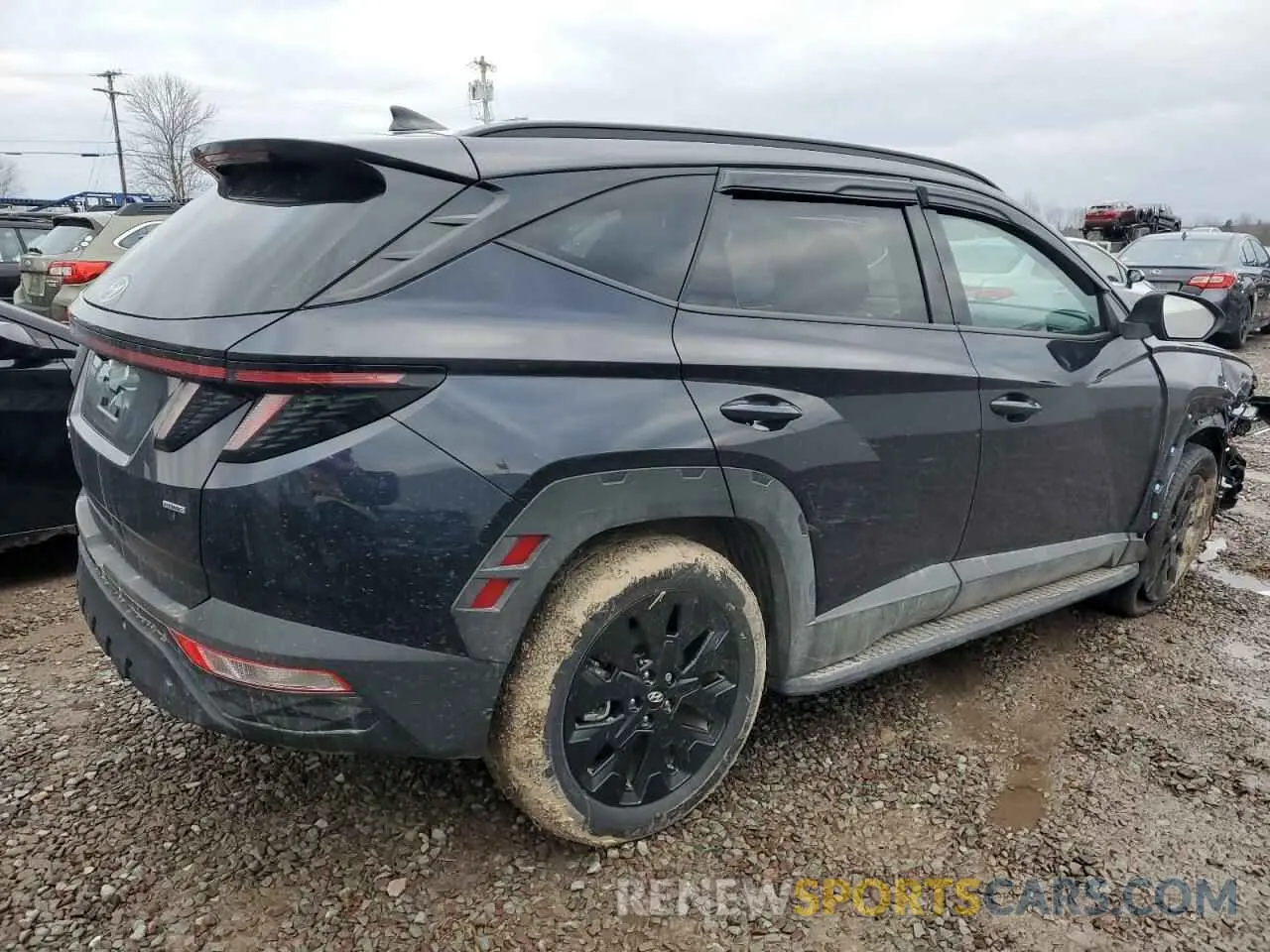 3 Photograph of a damaged car KM8JFCDE1RU293029 HYUNDAI TUCSON XRT 2024