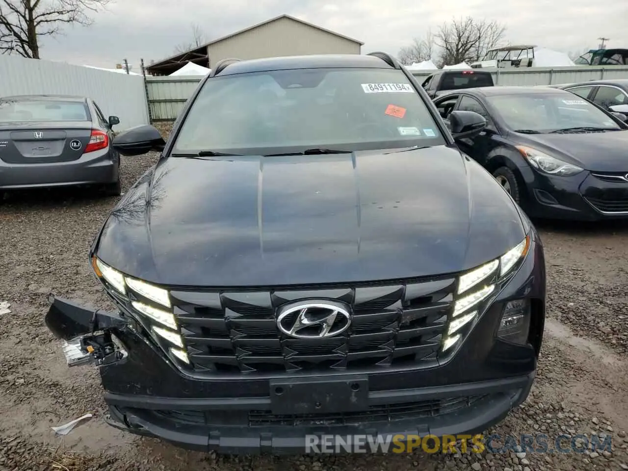 5 Photograph of a damaged car KM8JFCDE1RU293029 HYUNDAI TUCSON XRT 2024