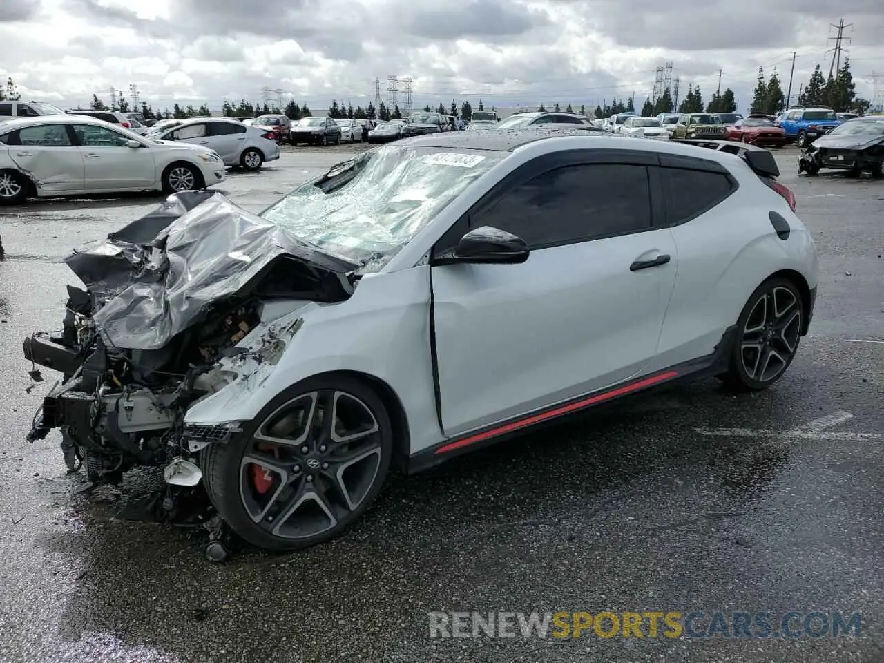 1 Фотография поврежденного автомобиля KMHT36AH5KU001213 HYUNDAI VELOSTER 2019