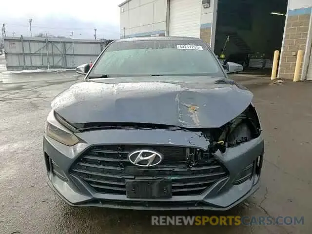 13 Photograph of a damaged car KMHTG6AF1KU017850 HYUNDAI VELOSTER 2019