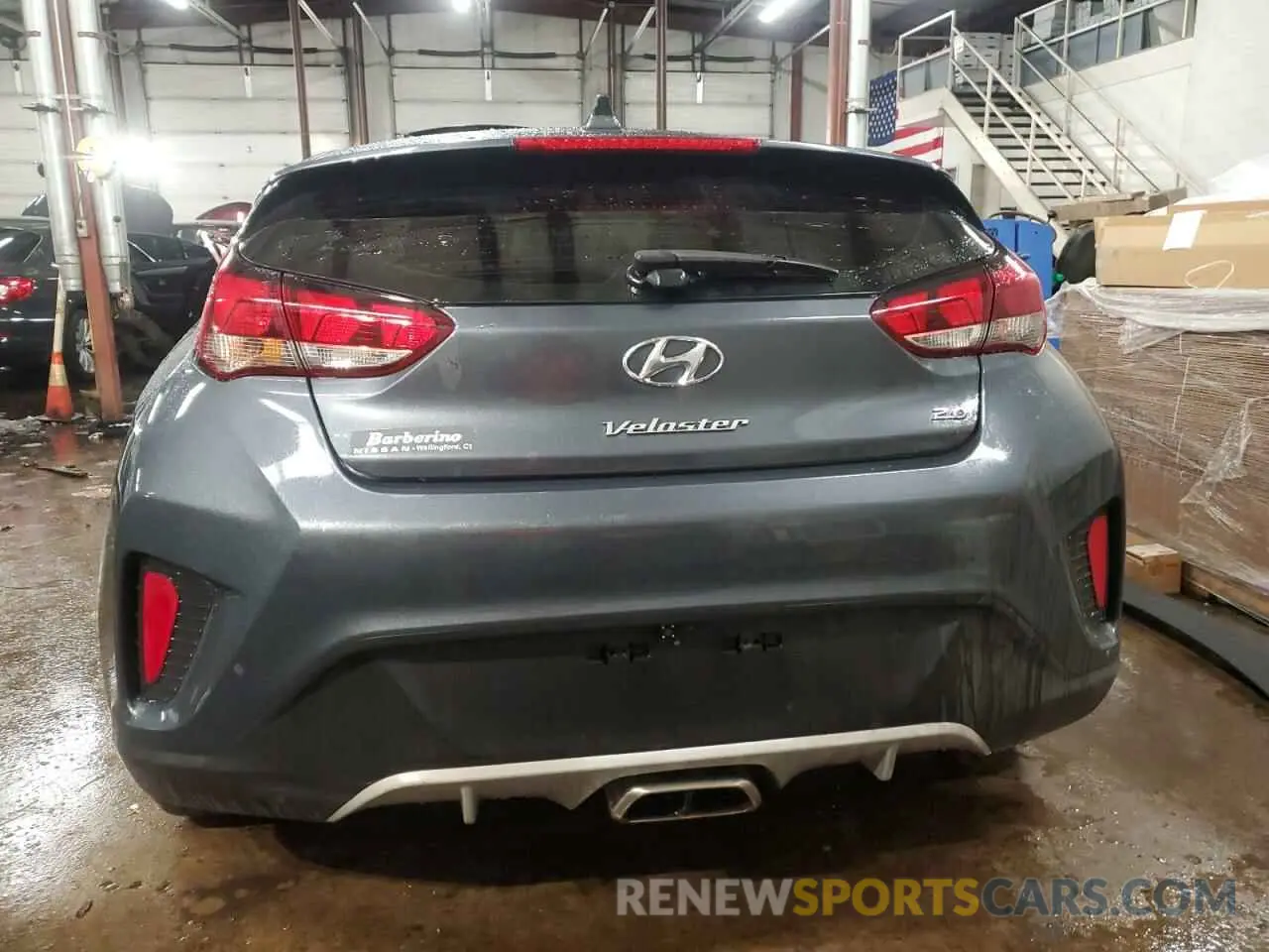 6 Photograph of a damaged car KMHTG6AF1KU017850 HYUNDAI VELOSTER 2019