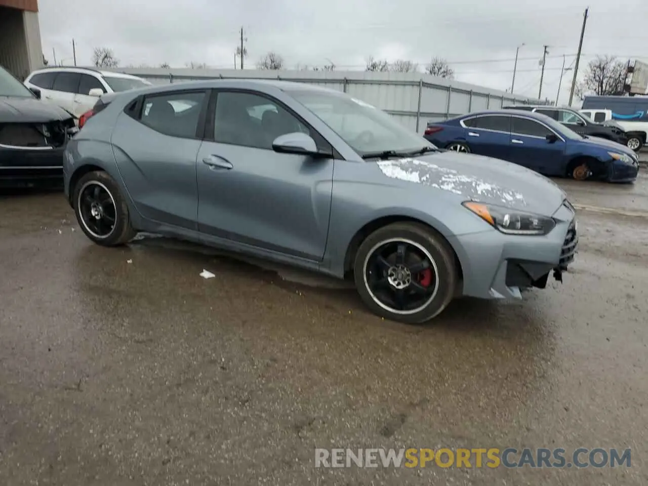4 Photograph of a damaged car KMHTG6AF3KU017039 HYUNDAI VELOSTER 2019