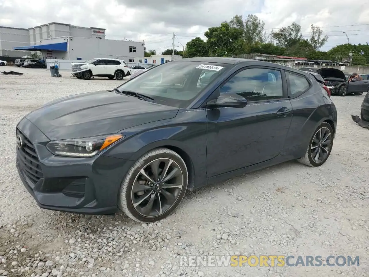1 Фотография поврежденного автомобиля KMHTG6AF4KU005837 HYUNDAI VELOSTER 2019