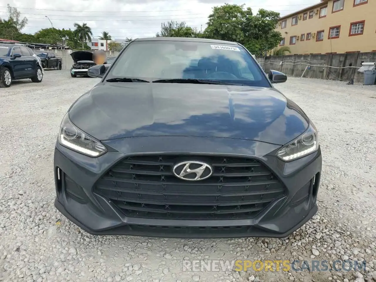 5 Фотография поврежденного автомобиля KMHTG6AF4KU005837 HYUNDAI VELOSTER 2019