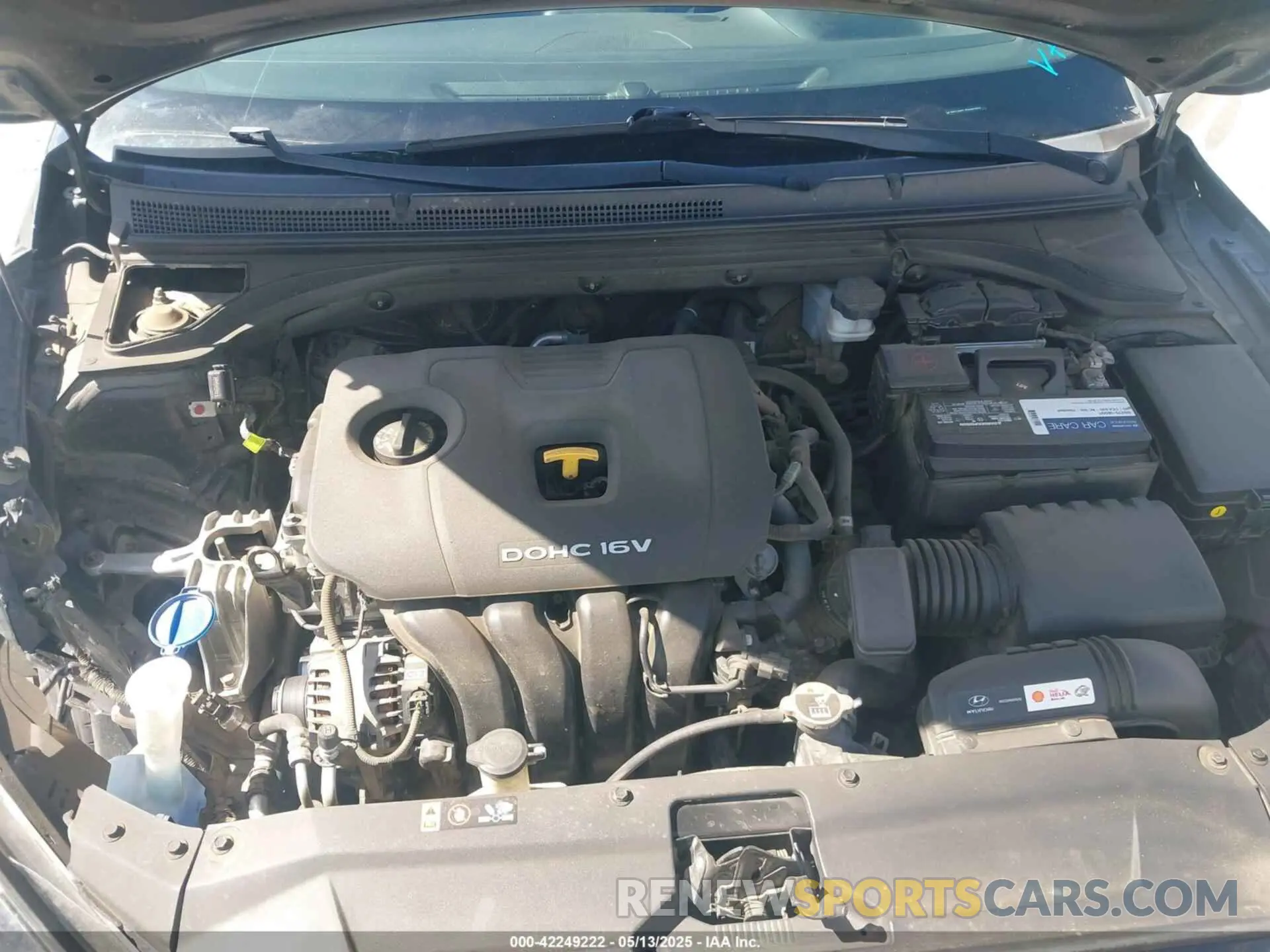 10 Photograph of a damaged car KMHTG6AF4KU009869 HYUNDAI VELOSTER 2019