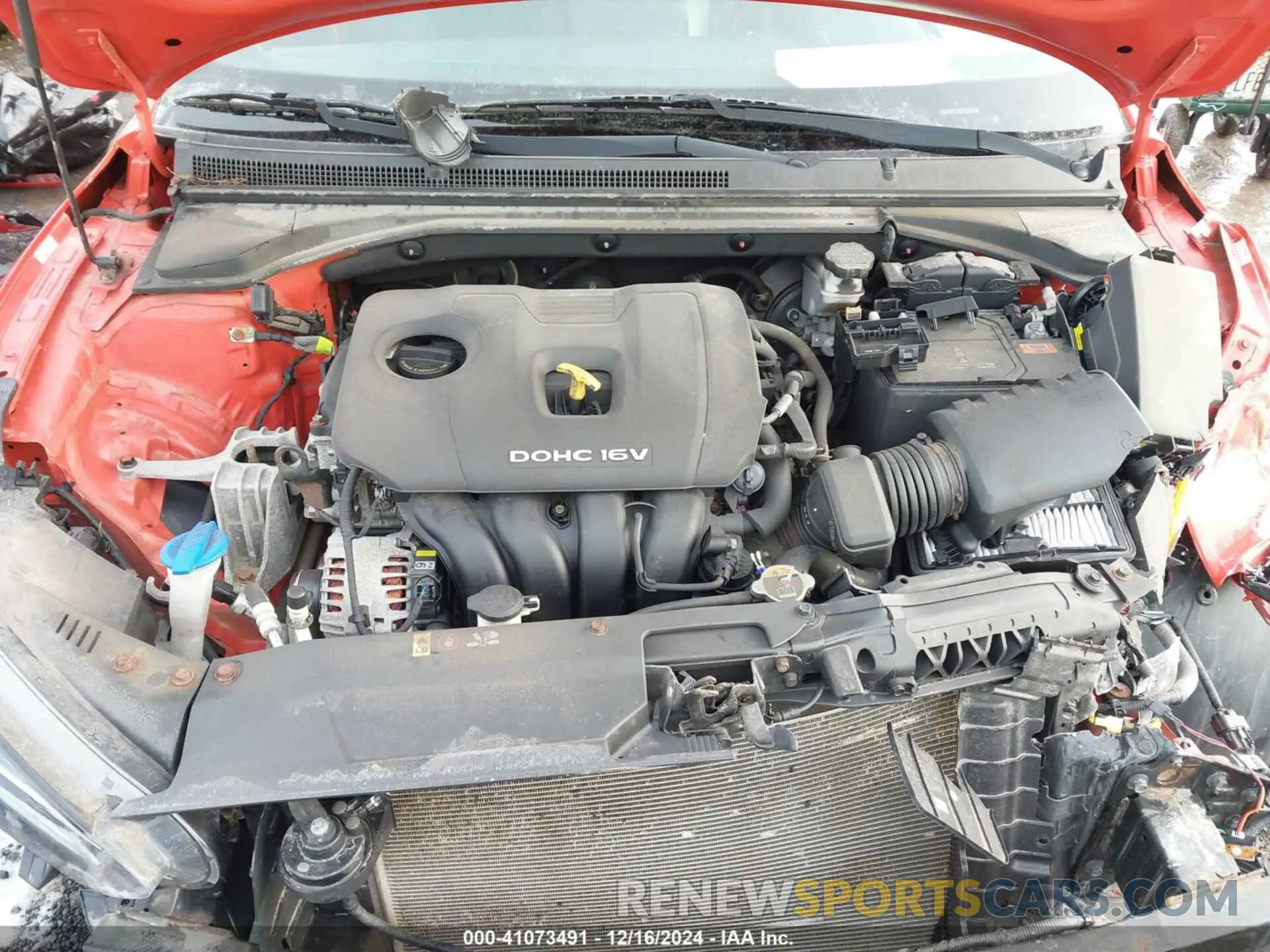 10 Photograph of a damaged car KMHTG6AF6KU005046 HYUNDAI VELOSTER 2019