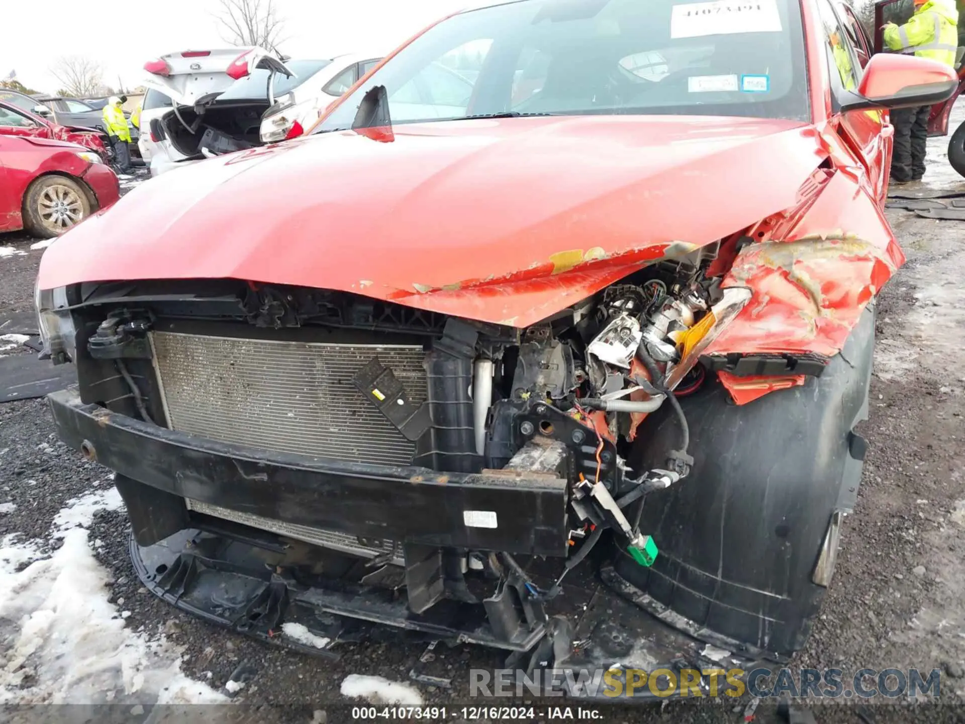 6 Photograph of a damaged car KMHTG6AF6KU005046 HYUNDAI VELOSTER 2019