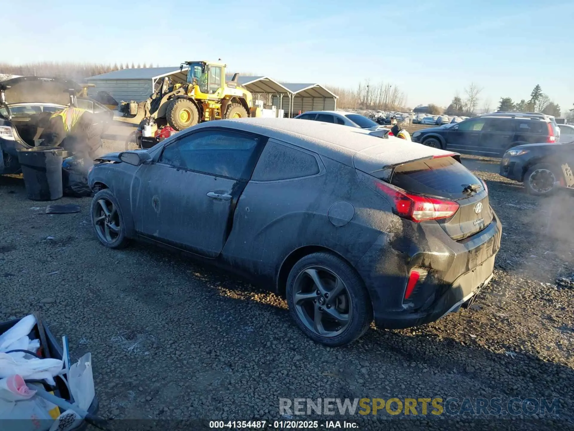 3 Photograph of a damaged car KMHTG6AF6KU016662 HYUNDAI VELOSTER 2019