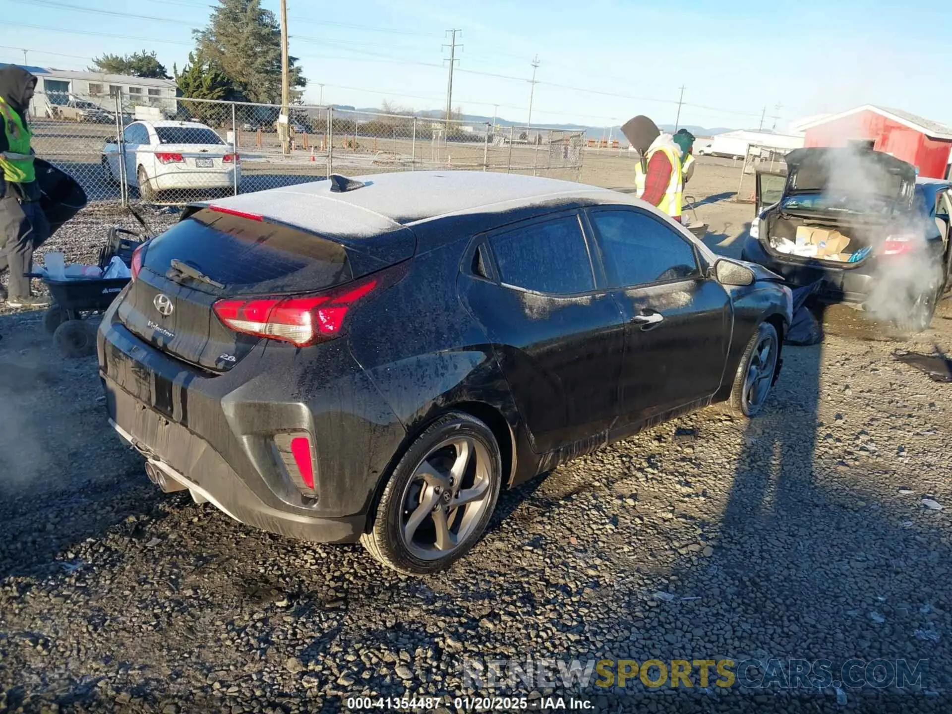 4 Photograph of a damaged car KMHTG6AF6KU016662 HYUNDAI VELOSTER 2019