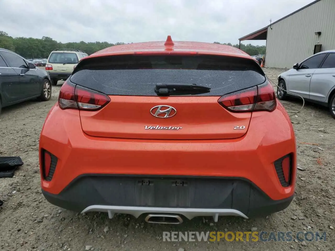 6 Photograph of a damaged car KMHTG6AF7KU006884 HYUNDAI VELOSTER 2019